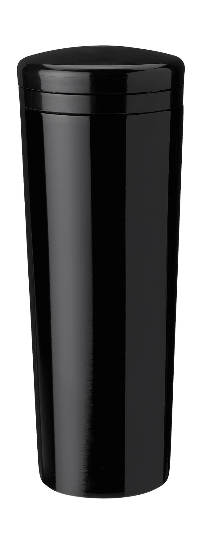 Stelton Carrie Thermos Flasche 0,5 l, schwarz