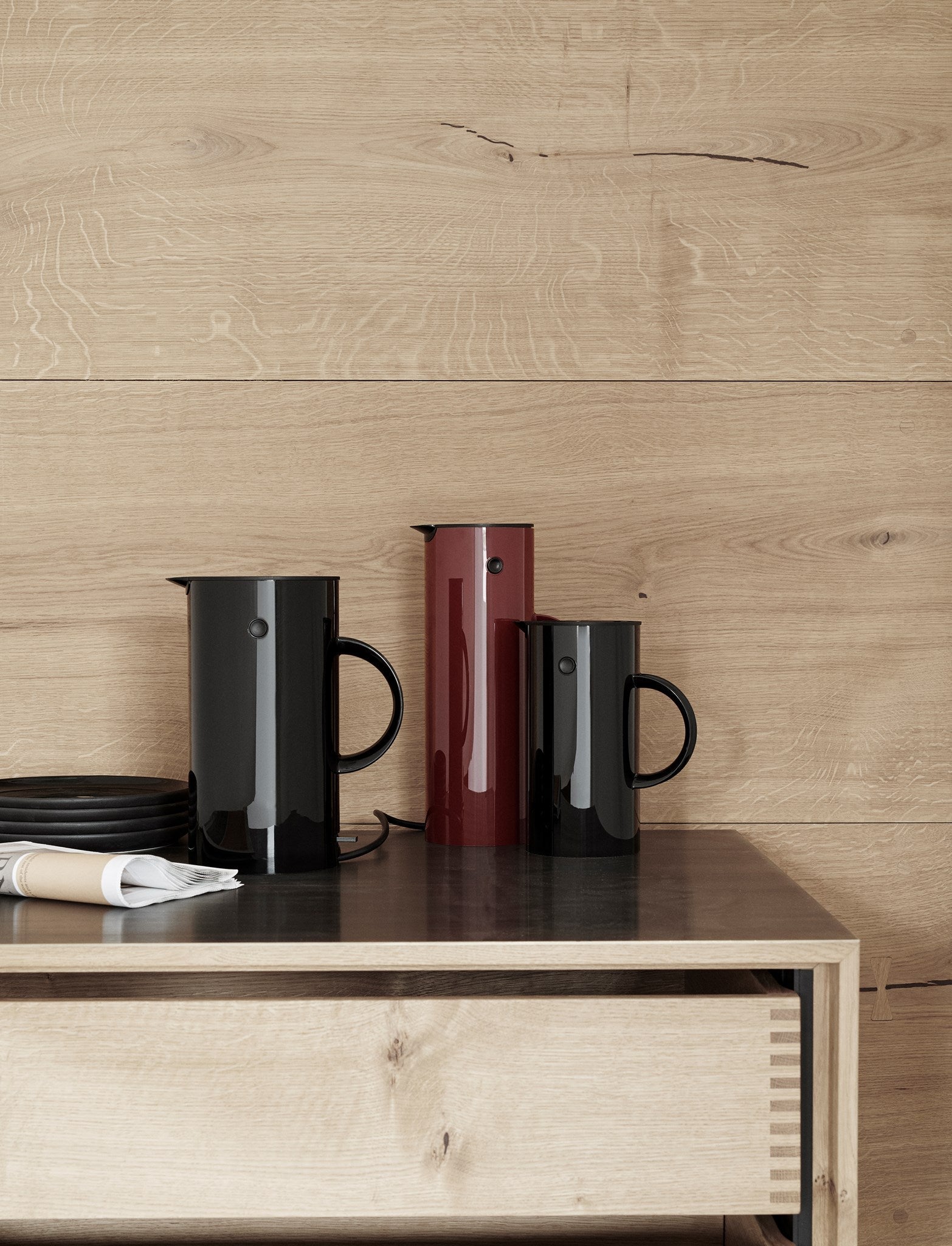 Stelton EM77 Kessel 1,5 l, Schwarz