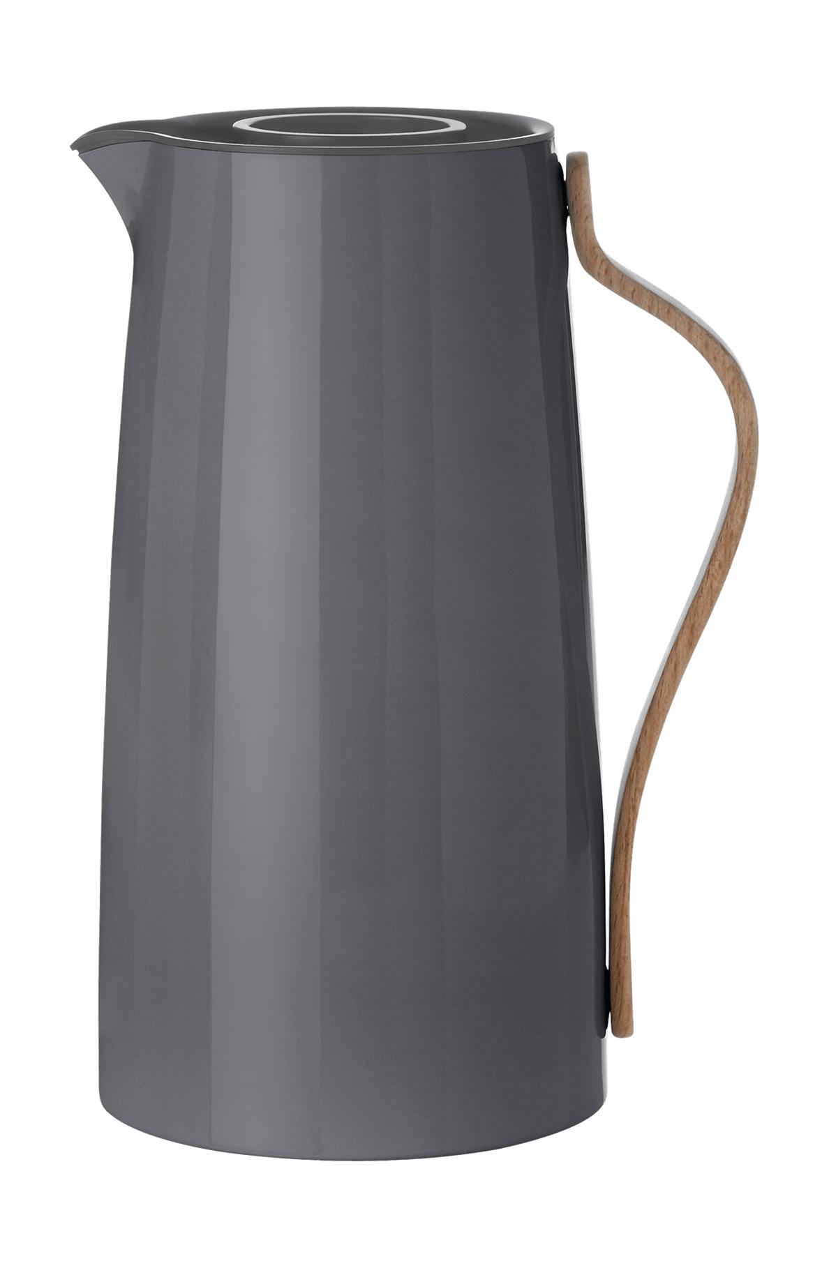Stelton Emma Vakuumkanna kaffe 1,2 L, grå