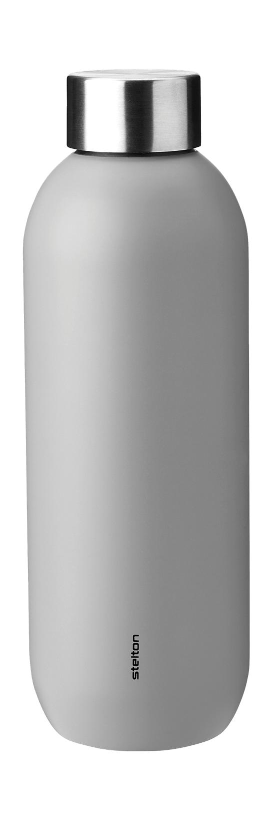 Stelton Keep Cool Termo Bottle 0,6 L, ljusgrå