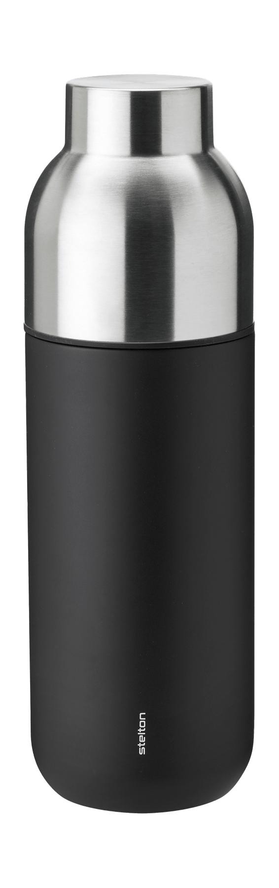 Stelton hält warme Thermosflasche 0,75 l, schwarz