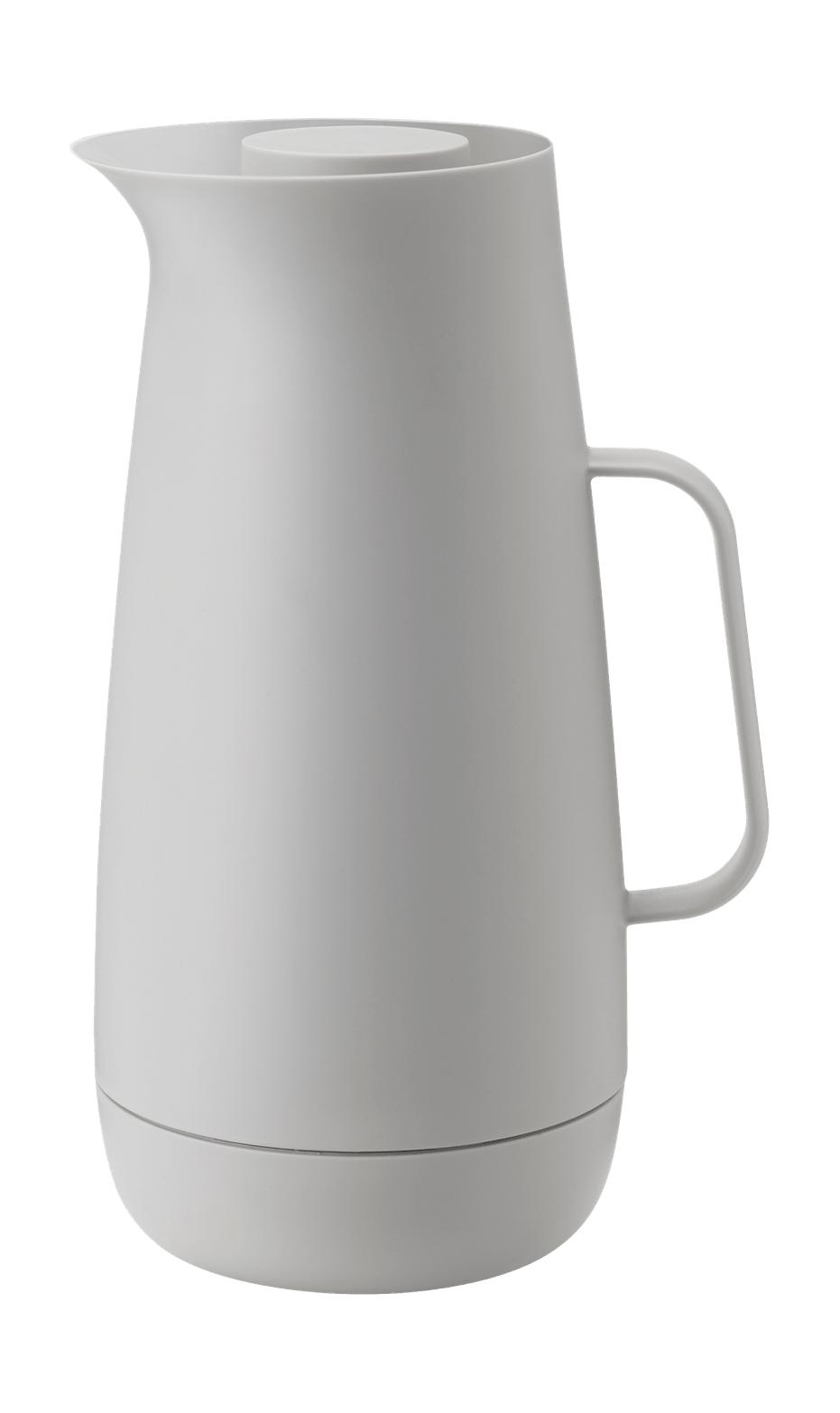 Jug de aspiración Stelton Norman Foster 1 L, gris claro