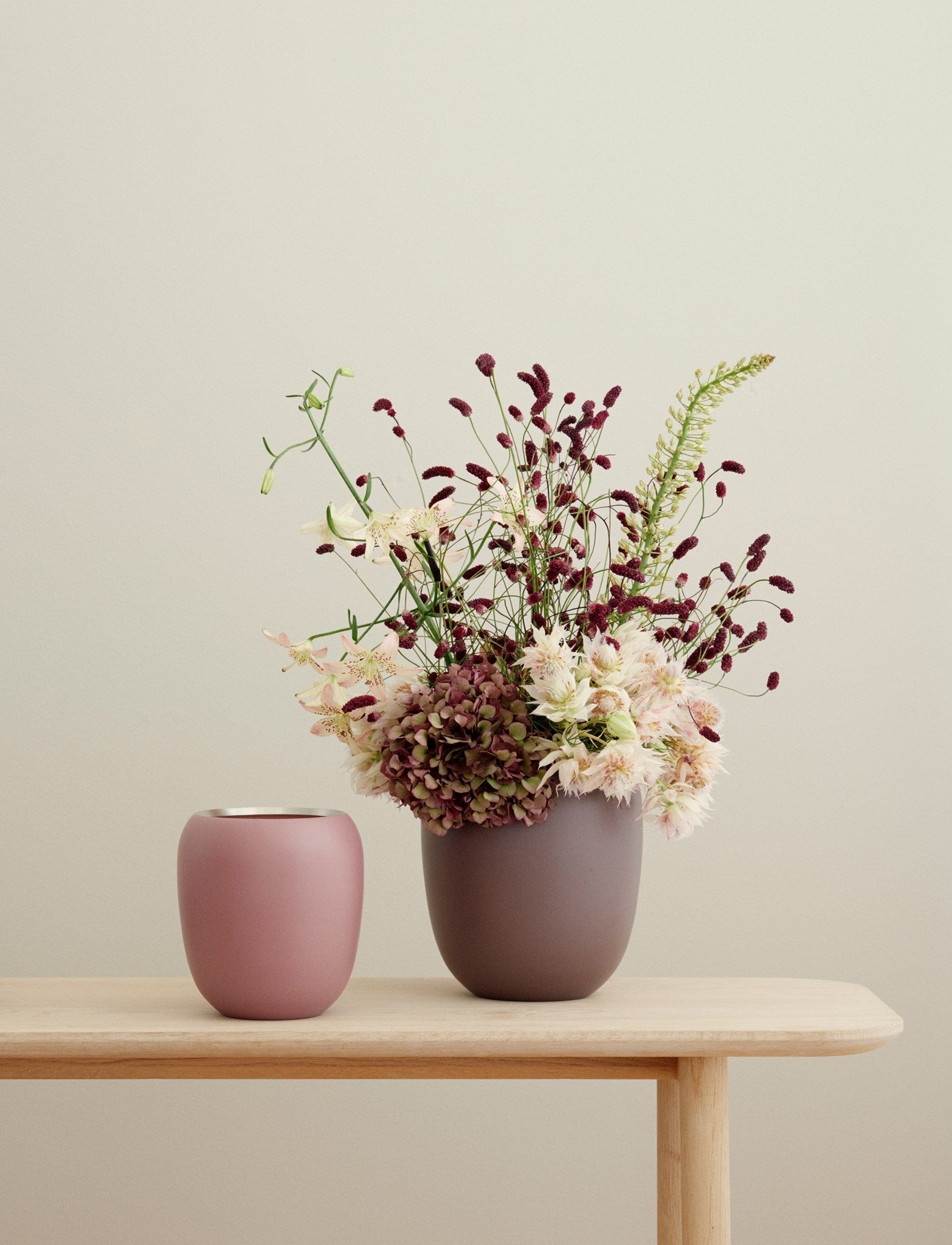 Stelton Ora Vase 17,9 cm, rose poussiéreuse