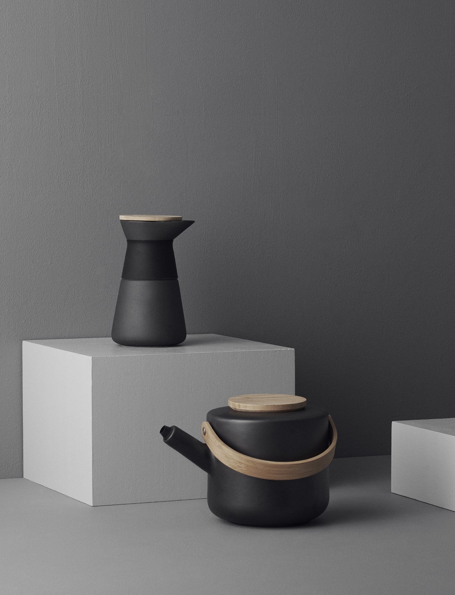 Stelton Theo Teapot 1,25 L, noir