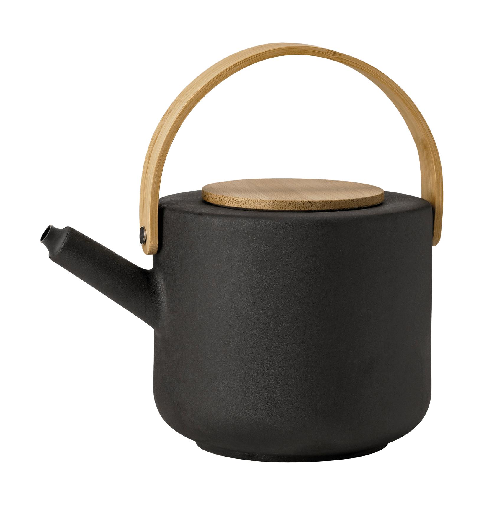 Stelton Theo Teapot 1,25 l, schwarz