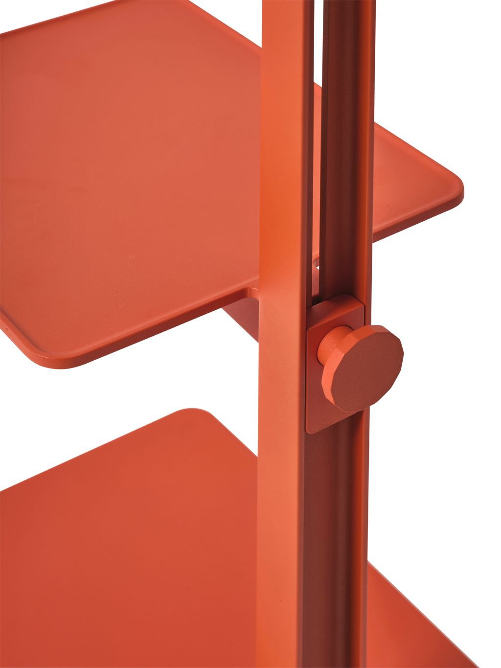 Table d'appoint du musée de meubles à cordes, orange