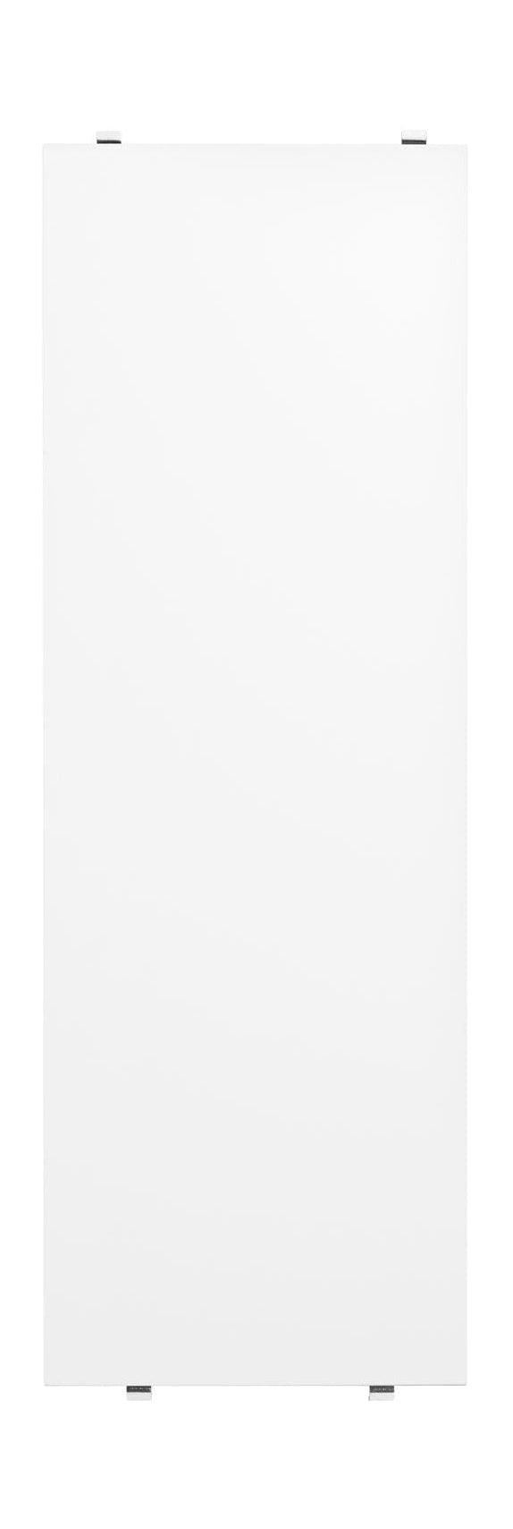Streichmöbel -Saitensystem Holzregal 20x58 cm Weiß, 3 -Set von 3