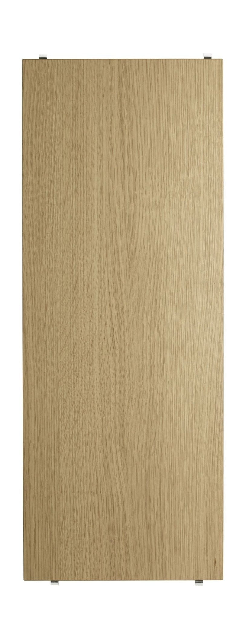 Streichmöbel -Saitensystem Holzregal Schwarz gefärbte Asche 30x78 cm, 3 -Set von 3
