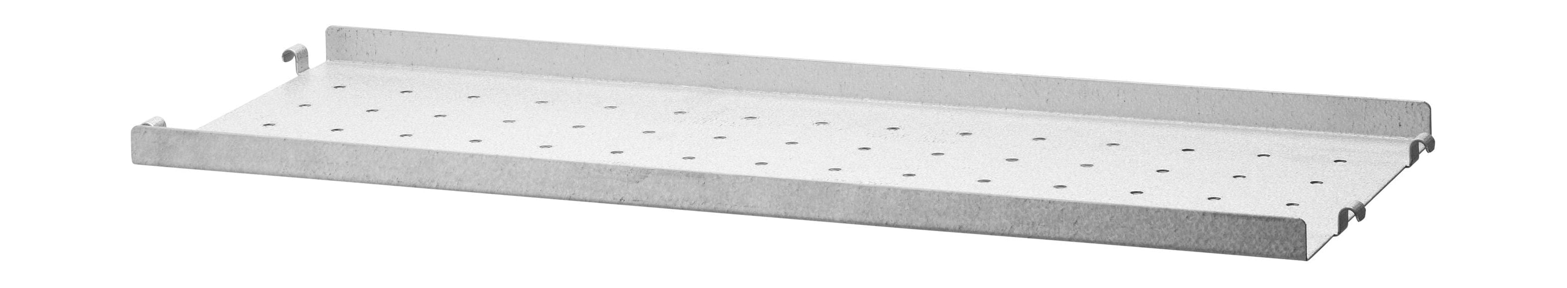 Streichmöbel -Saitensystem Metallregal mit niedriger Kante, 20x58 cm