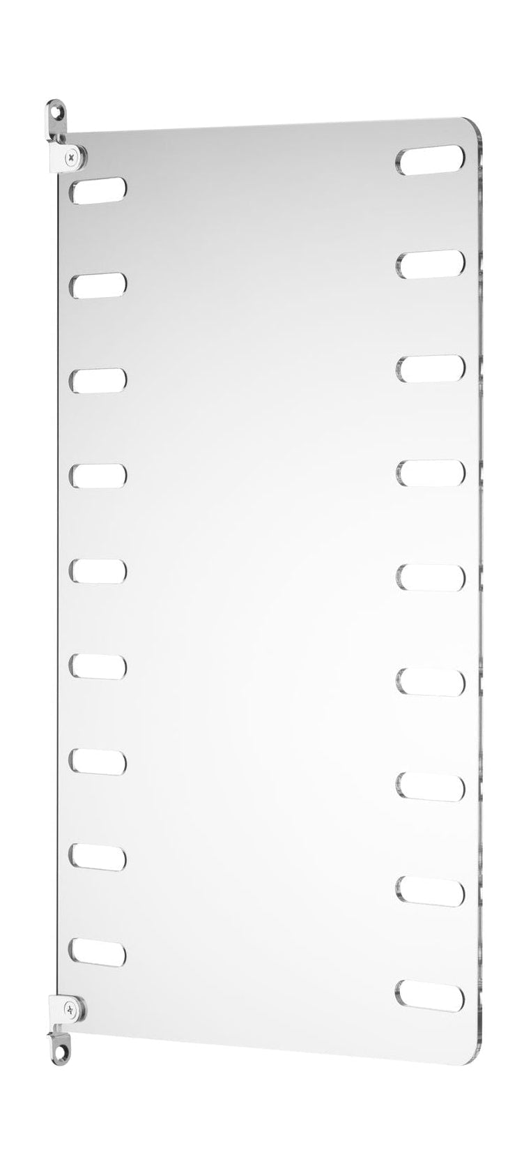 Strängmöbler Strängsystem Plex sidopanel väggmonterad 30x50 cm, uppsättning av 2