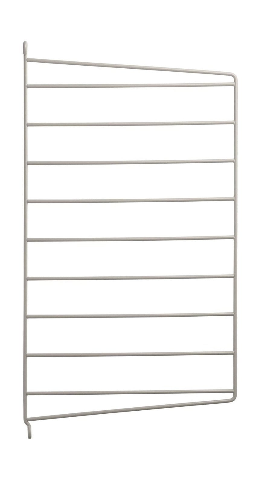 Saitenmöbel -Saitensystem Seitenplatte Wand montiert 30x50 cm, Beige