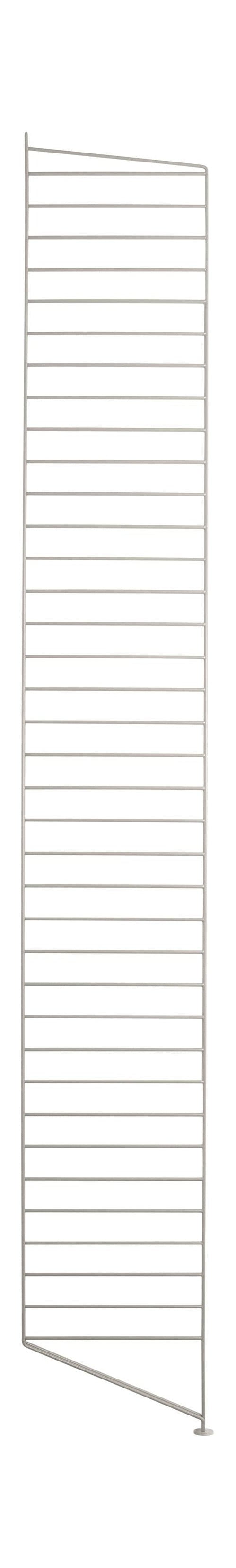 Panneau latéral du système de chaîne de chaîne avec support 30x200 cm beige, ensemble de 2