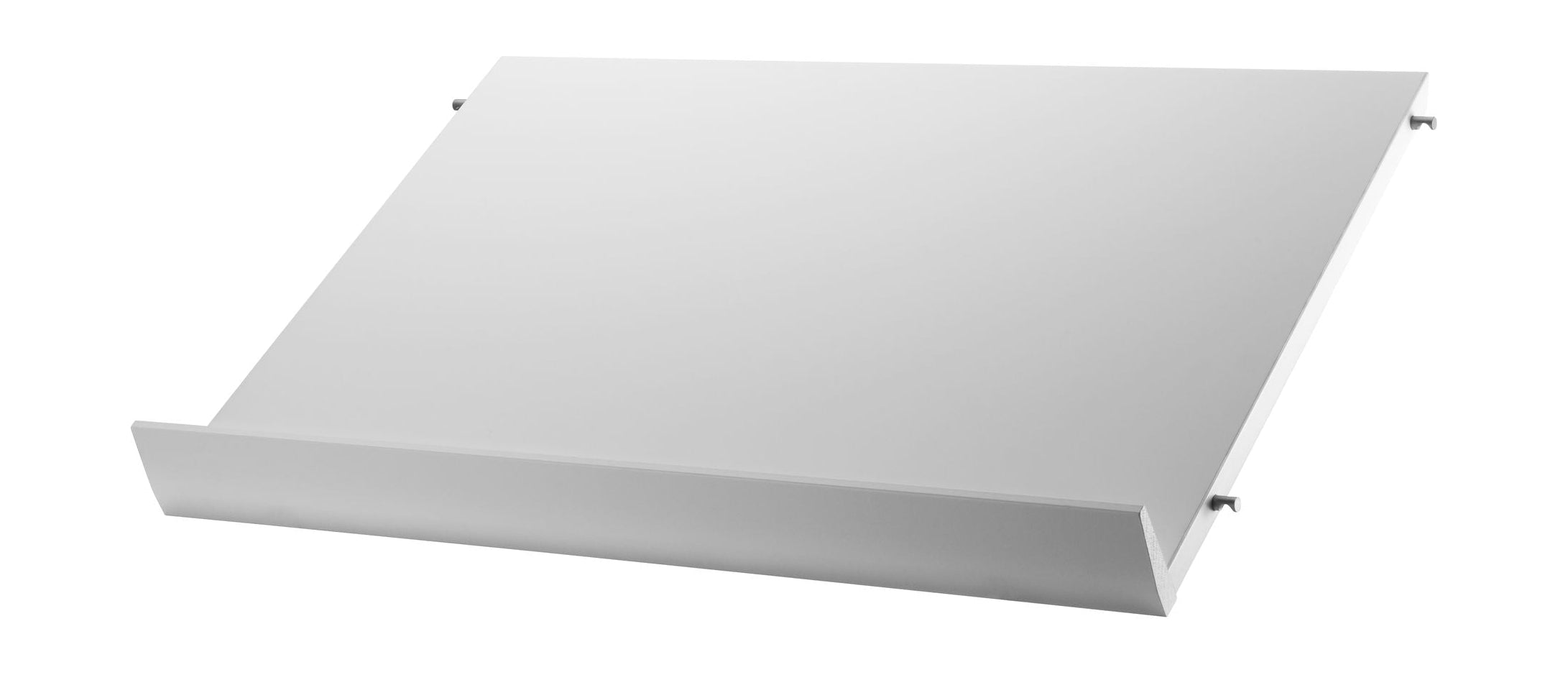 Meuble à chaîne Système de chaîne Magazine Shelf Wood 30x58 cm, blanc