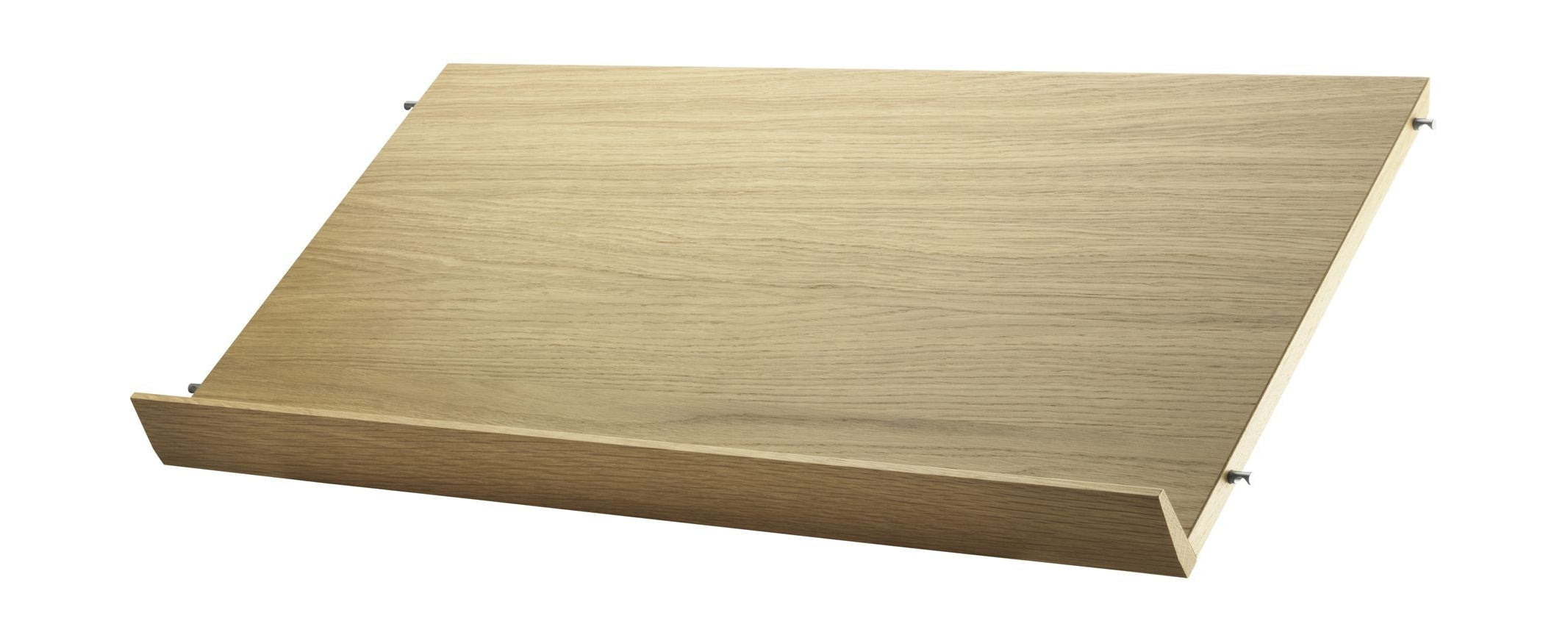 Strengmøbler String System Magazine Tray Wood Oak, 30x78 cm