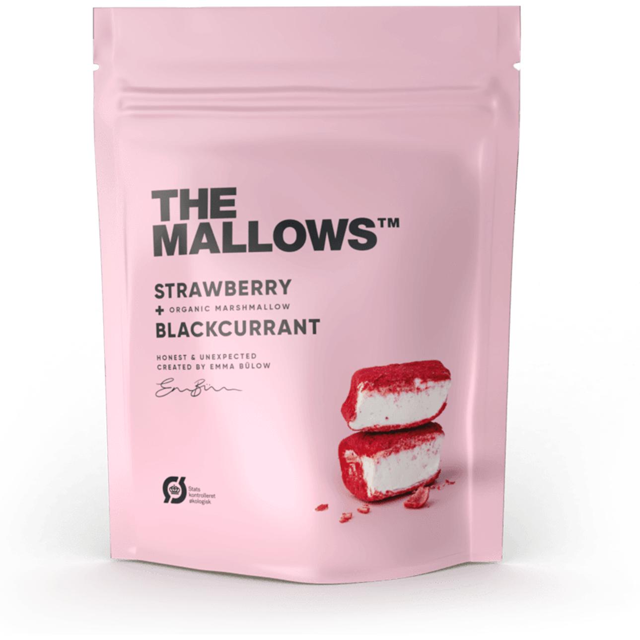 Die Mallows Marshmallows mit Strawberry & Black Johanns, 80G