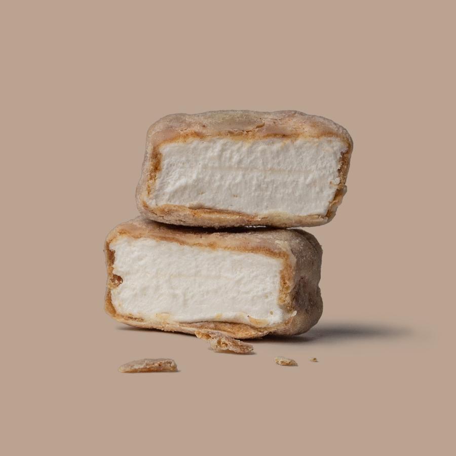 Mallows marshmallows med kaffe og karamel flowpack, 5G