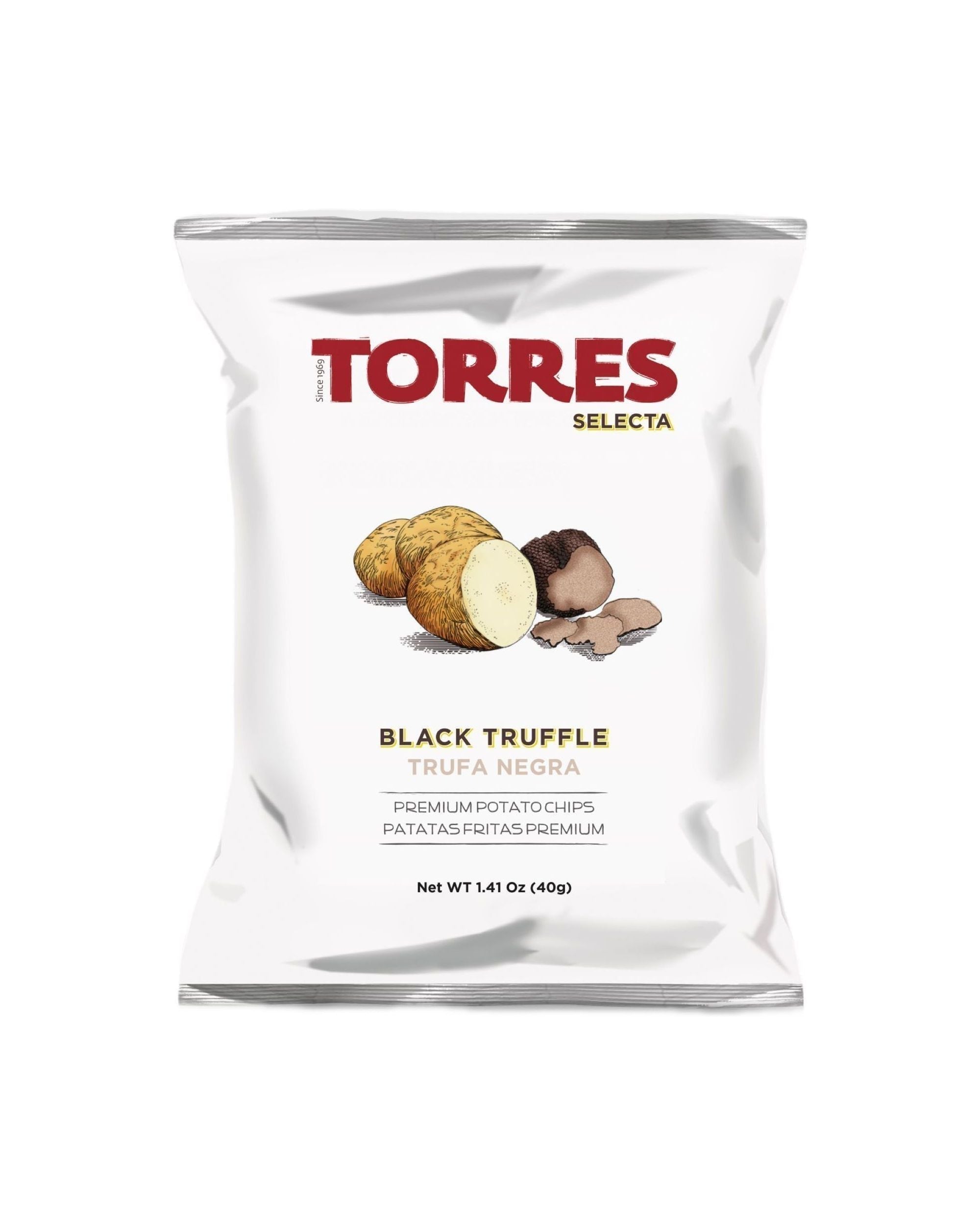 Torres Selecta Black Trüffel Chips, 125g