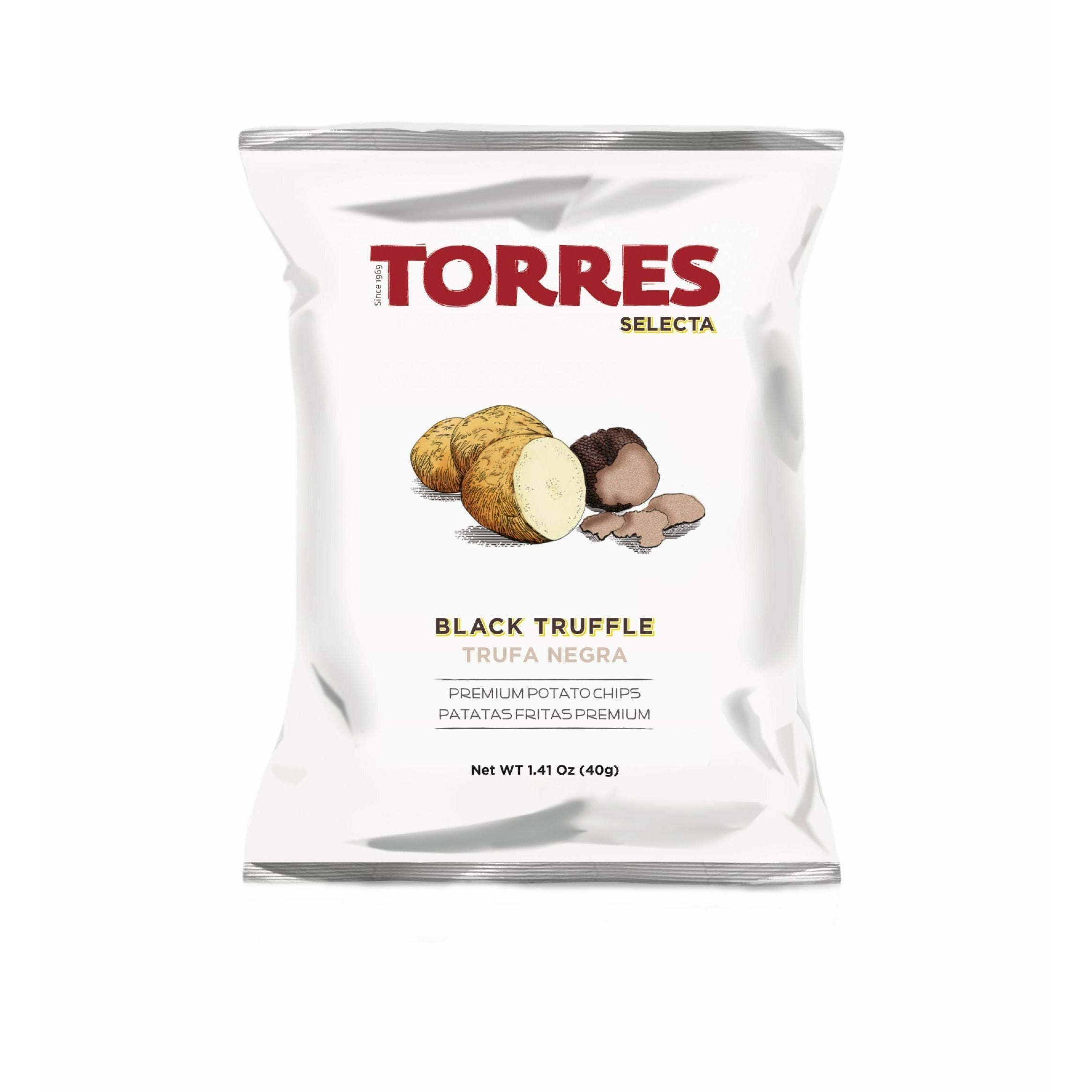 Torres Selecta Black Trüffel Chips, 40g
