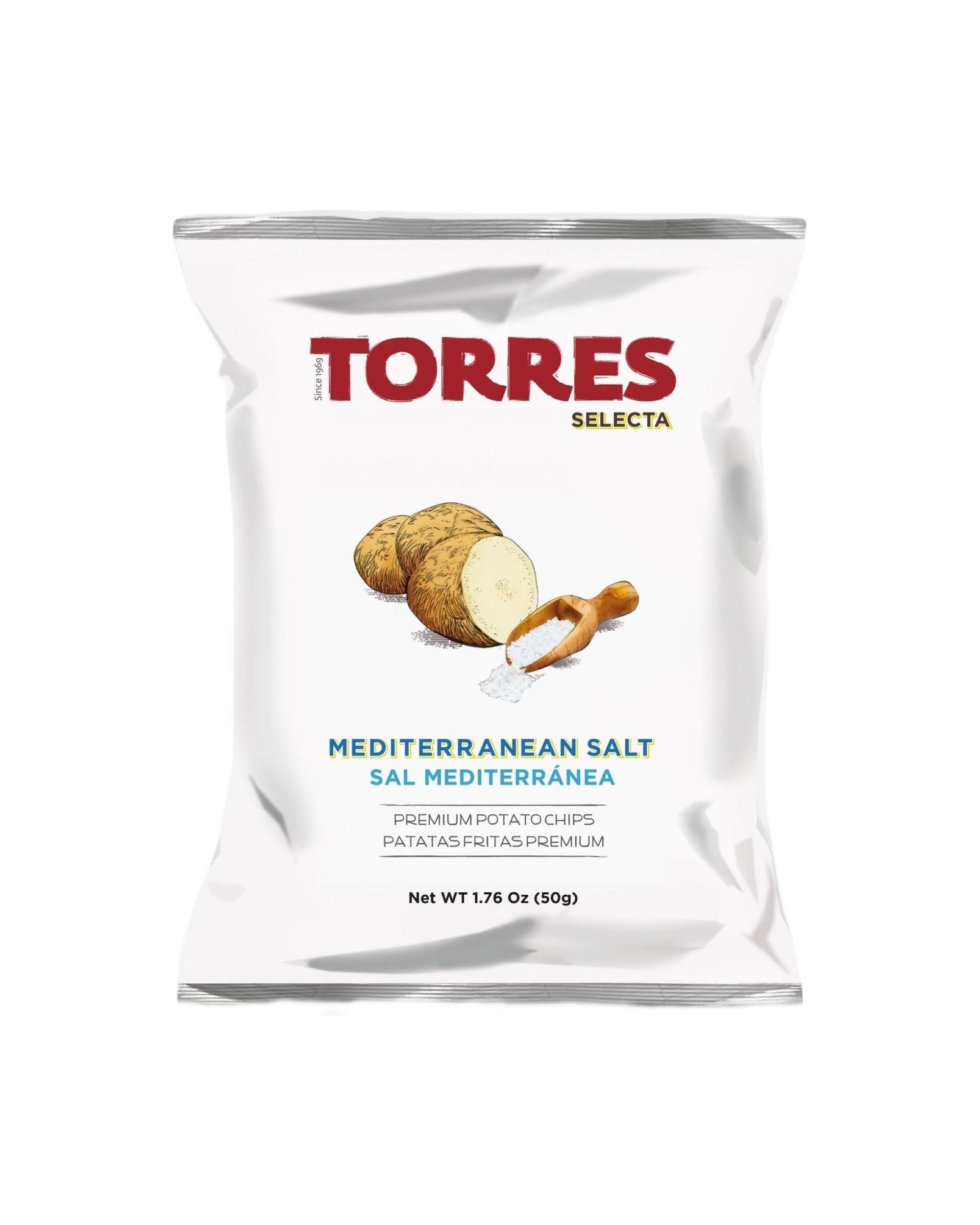 Torres Selecta Medelhavssaltchips, 150 g