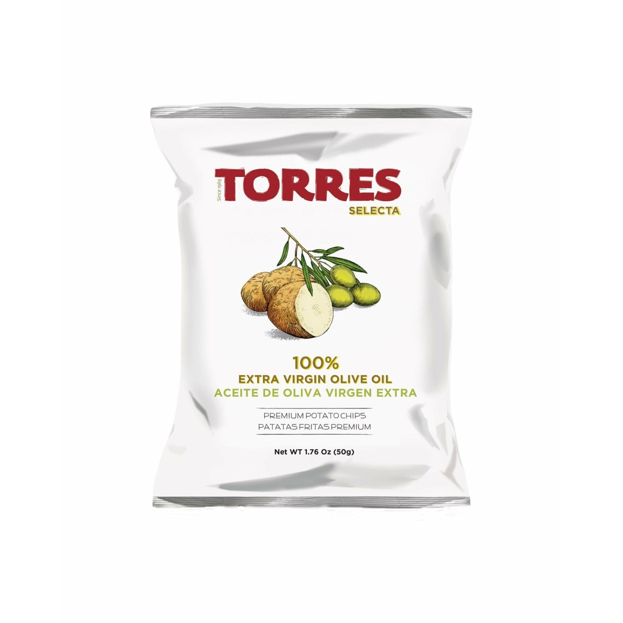 Torres Selecta Olivenöl -Chips, 50g