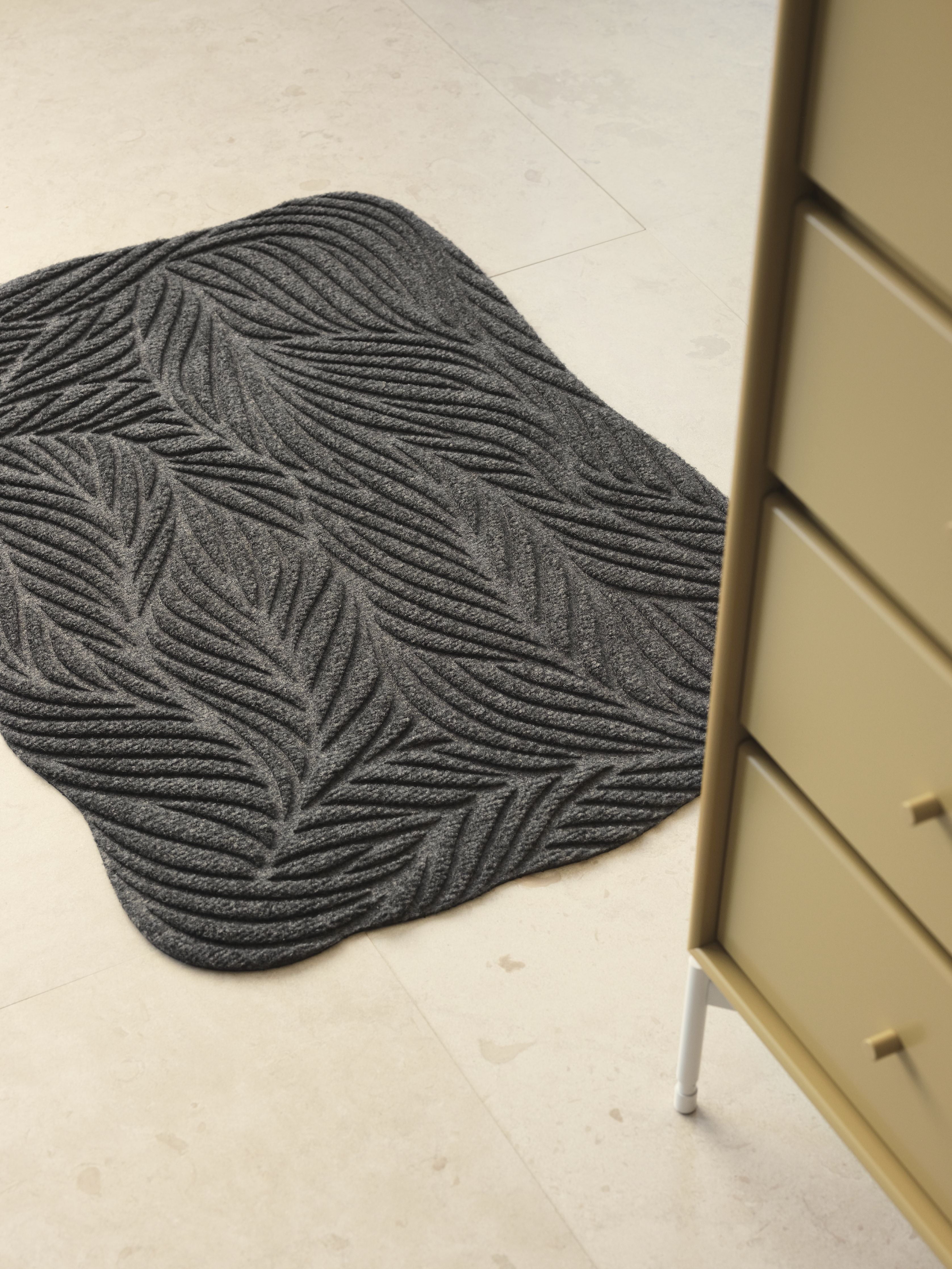 Heymat Twine Doormat, Gray