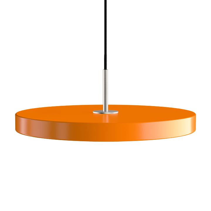 Colgante LED LED de Umage Asteria, acero/naranja nuance