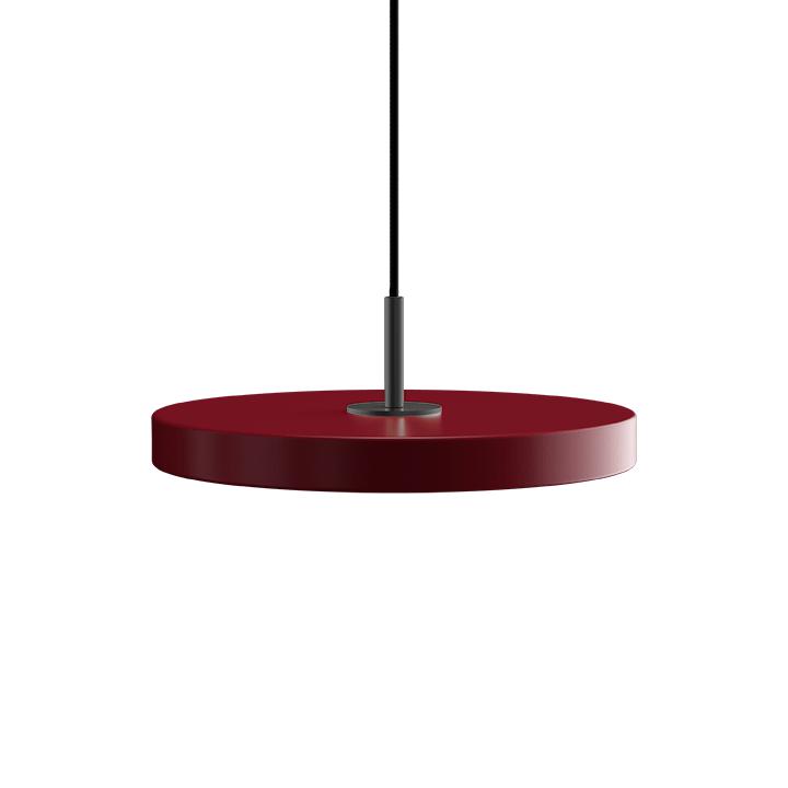 Umage Asteria Mini LED -vedhæng, Black Metal/Ruby Red