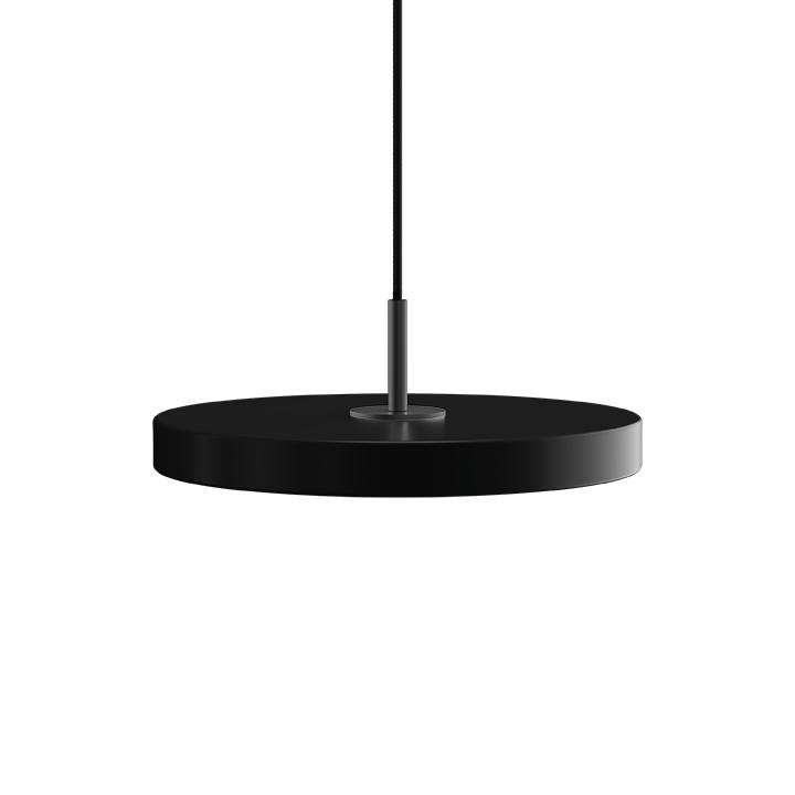 UMAGE Asteria Mini LED Pendellicht, schwarzes Metall/Schwarz