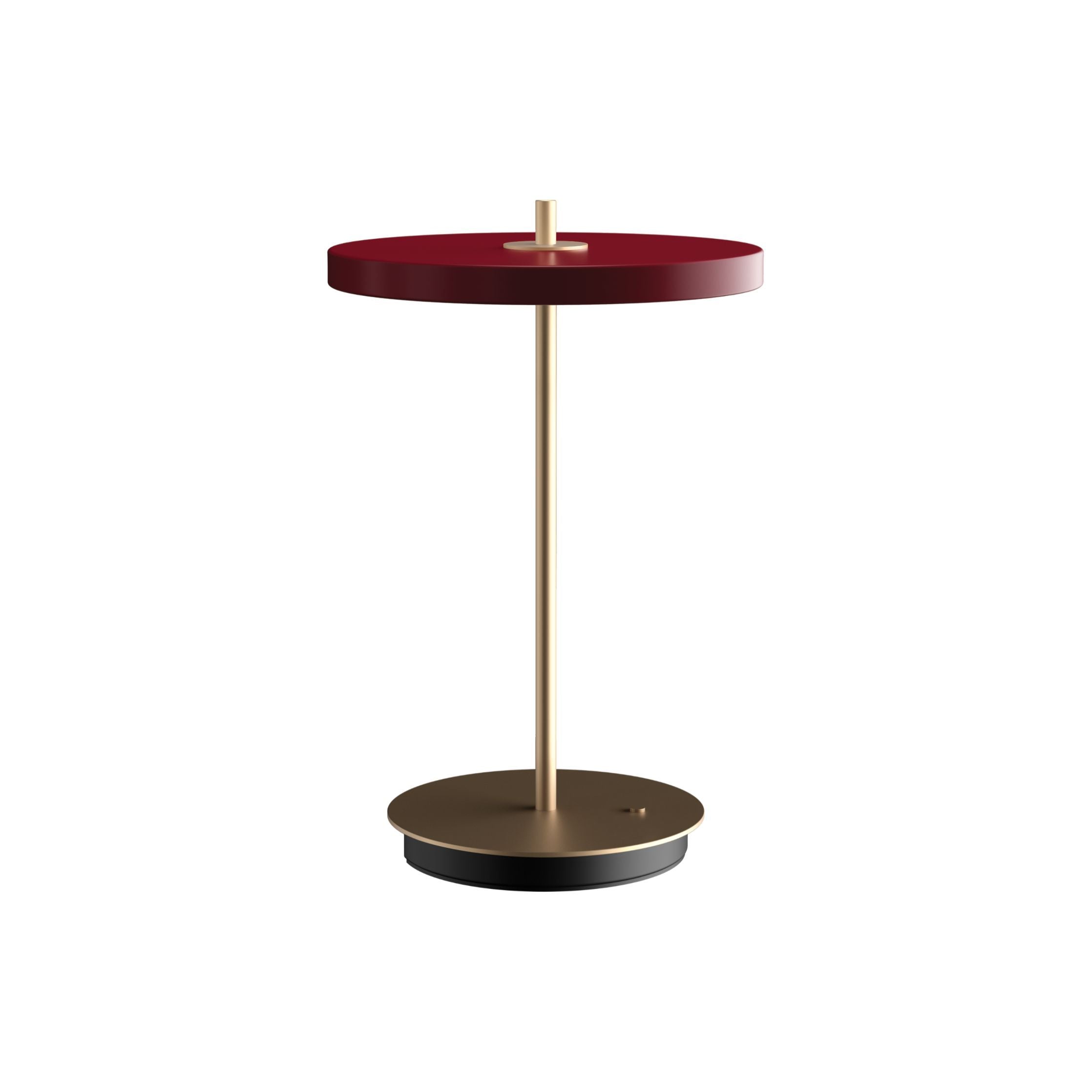 UMAGE ASTÉRIE MOTION LAMPE Table, Ruby Red V2