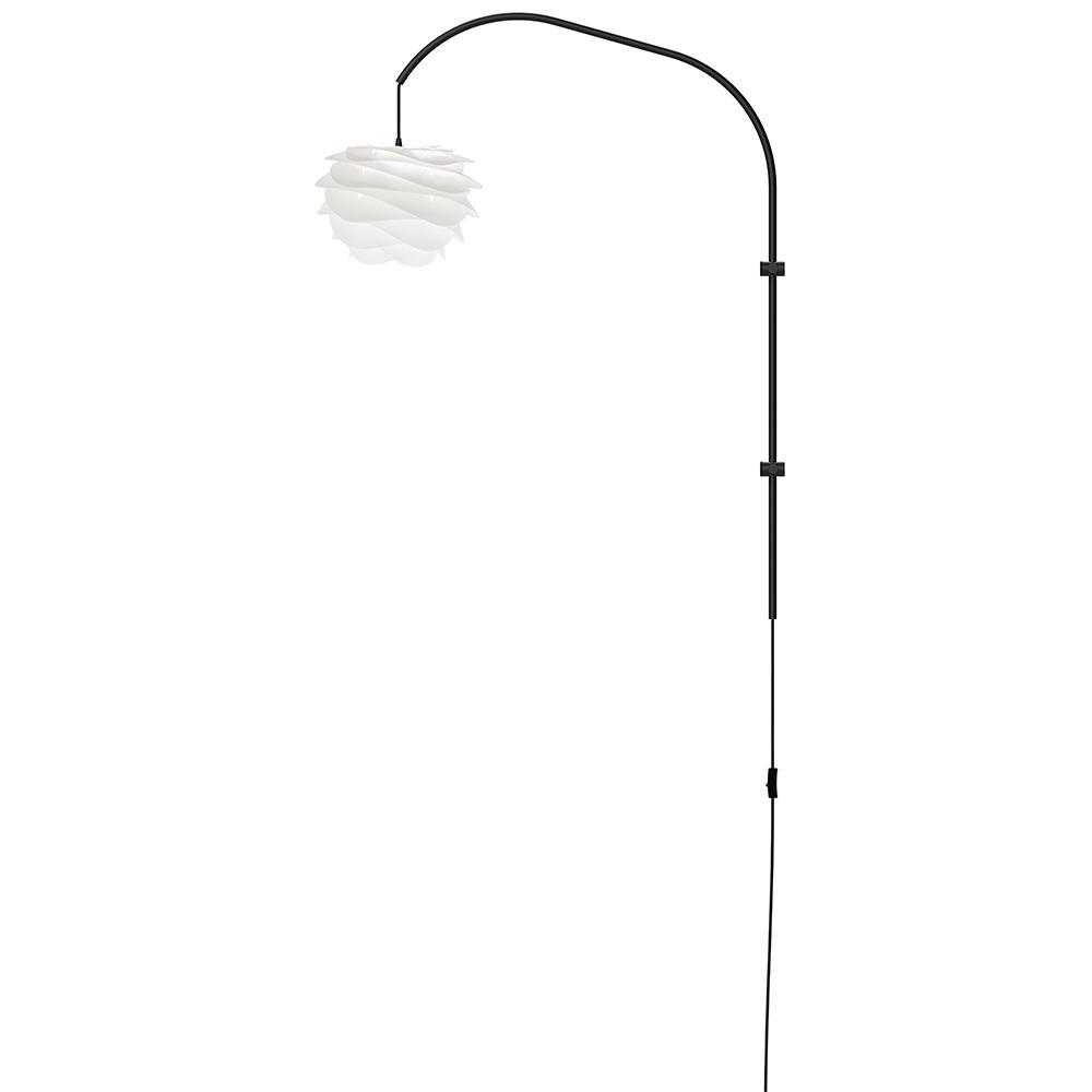 Pied de lampadaire simple Umage Vita Willow noir, 123 cm