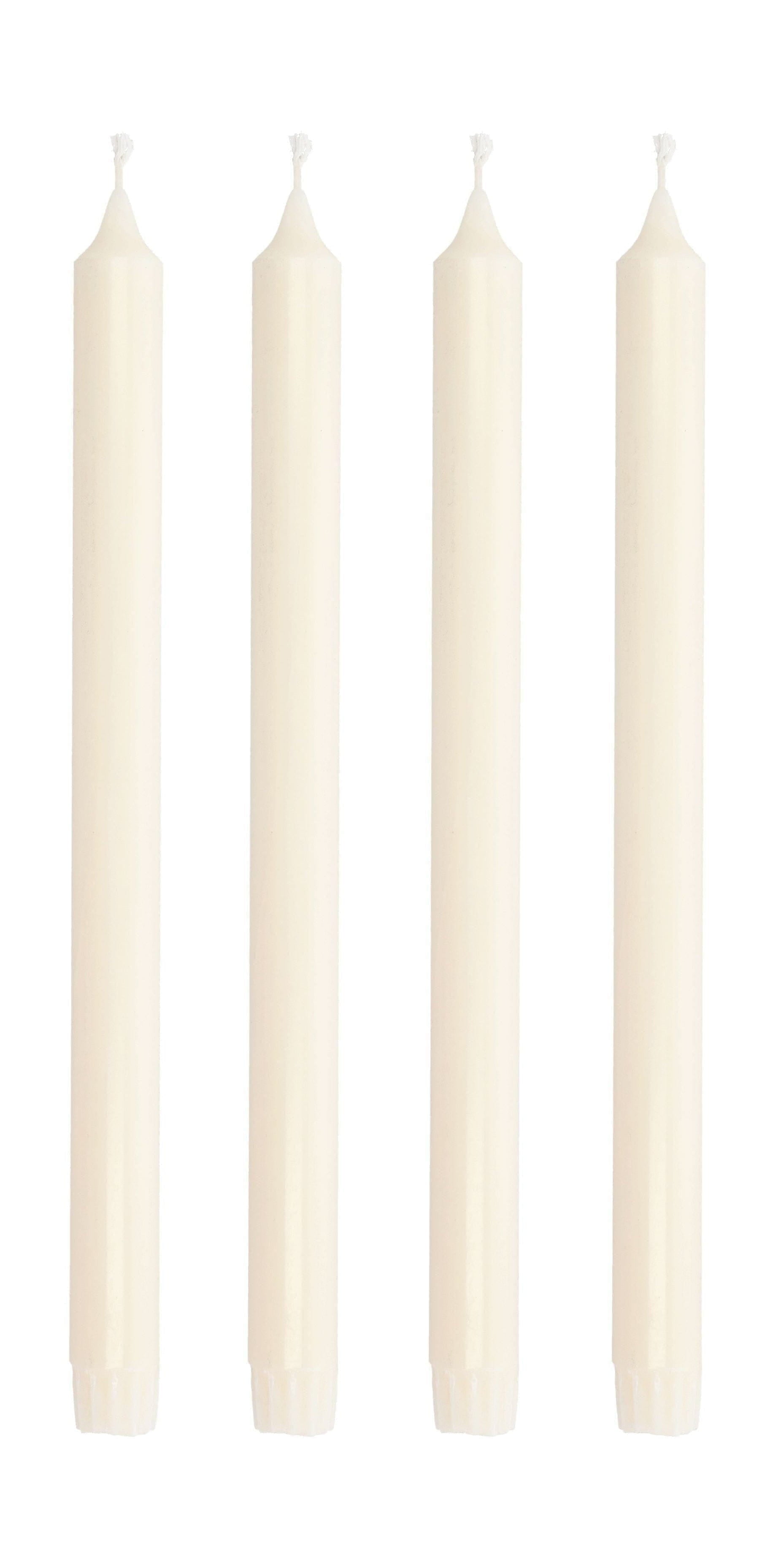Collection de villa Aia Stick Candle Set de 4 Øx H 2,2x30, crème