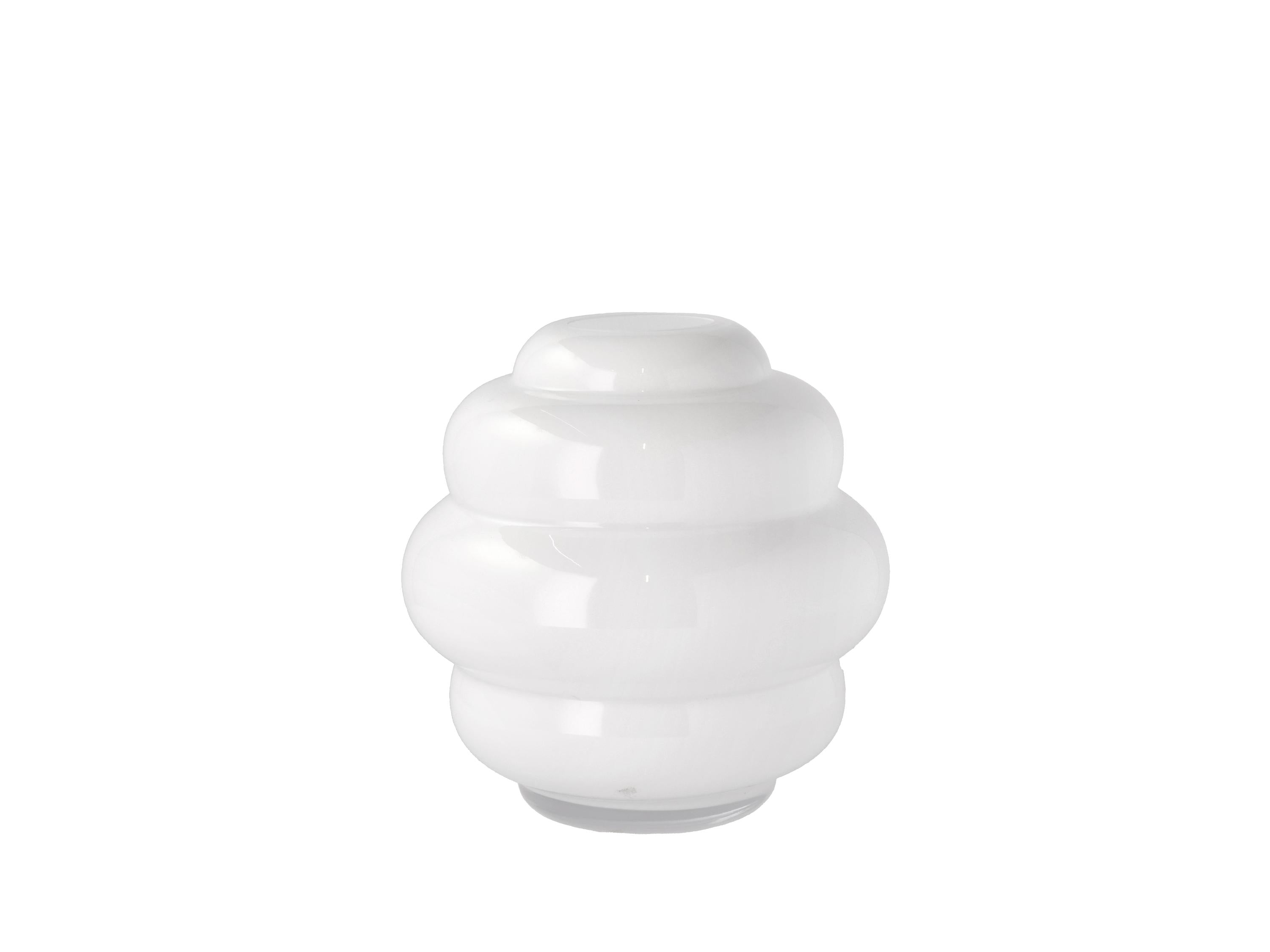 Villa Collection Bubble Vase White, ø20 Cm