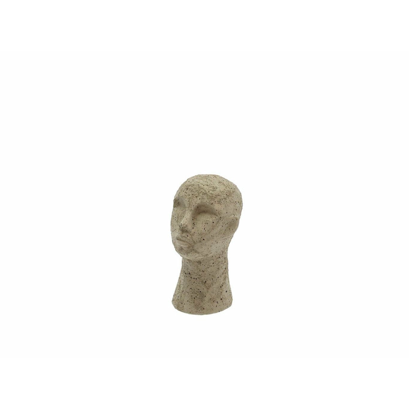 Villa Collection Figurine Head 8,5 x 8,5 x 15 cm, lätt olivgrön