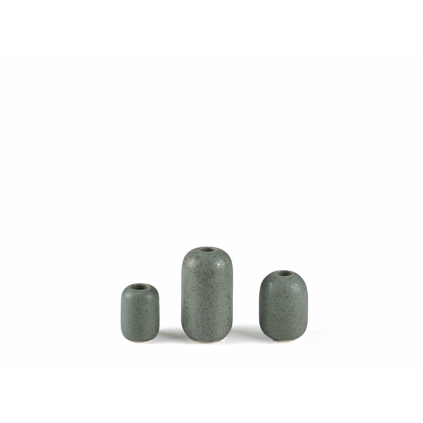 Villa Collection Candle Holder Set, Green