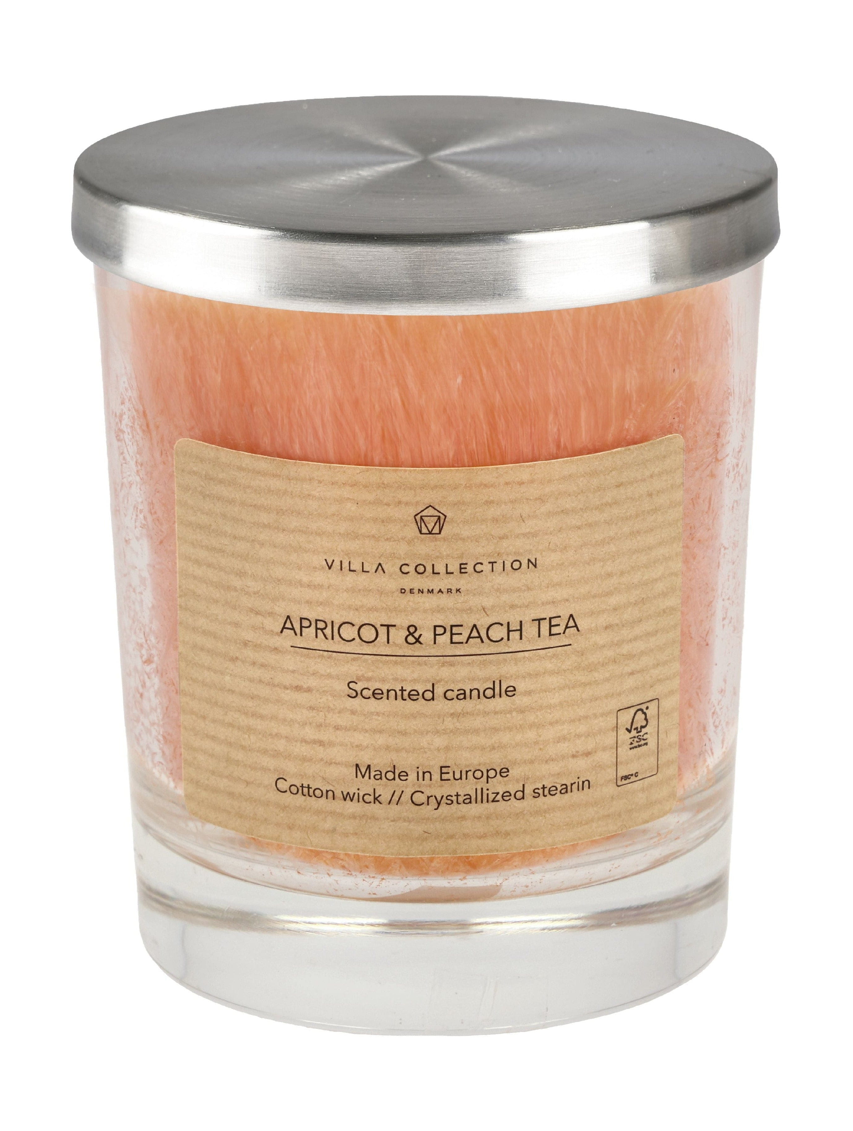 Villa Collection Kras Scented Candle Small, Gebranntes Orange