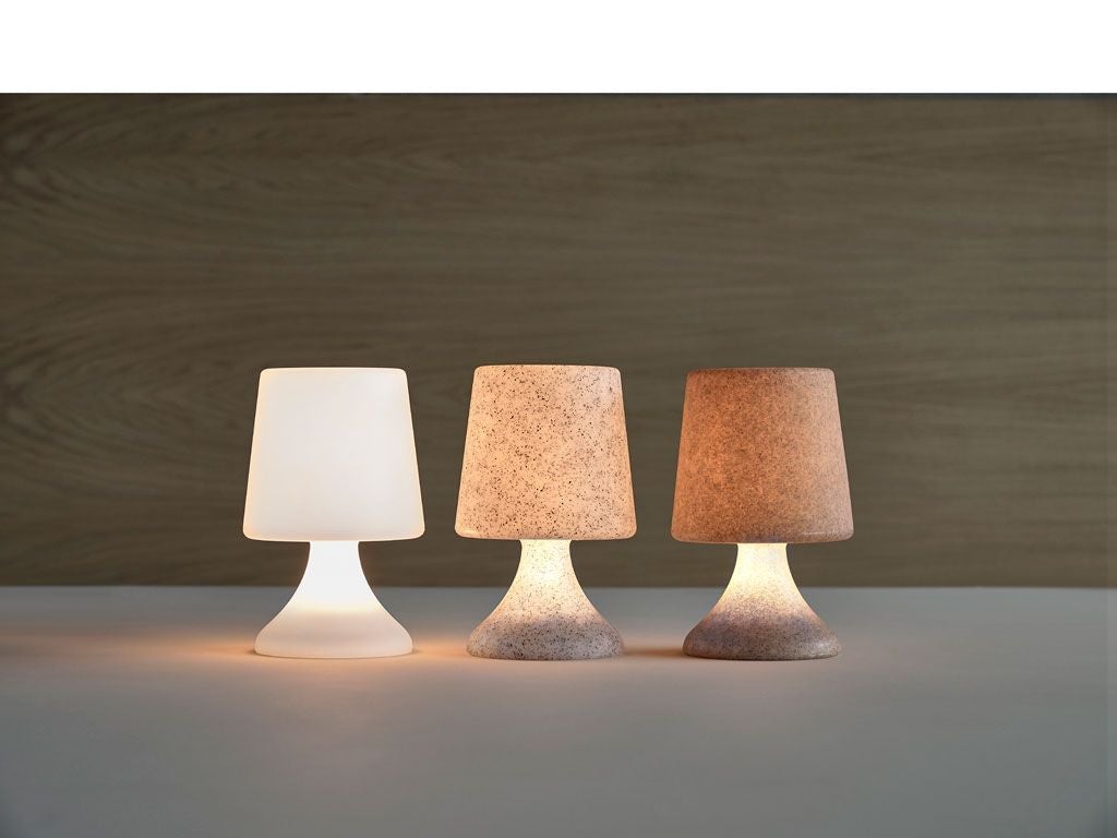 Villa Collection Midnat LED Lounge Lampe, lysebrun