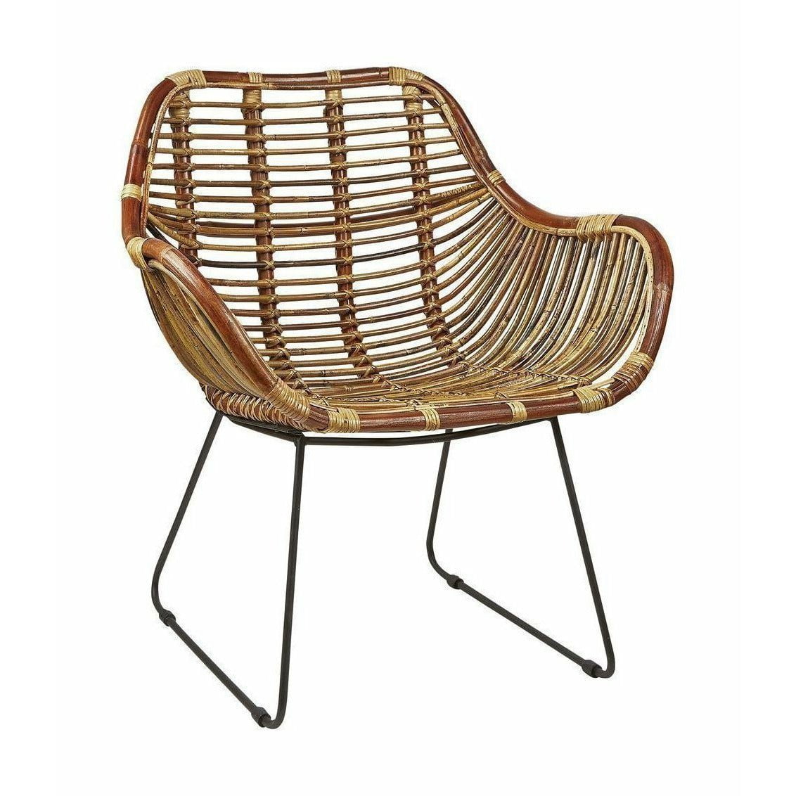 Cadeira de coleta de villa 66x64 cm, natural
