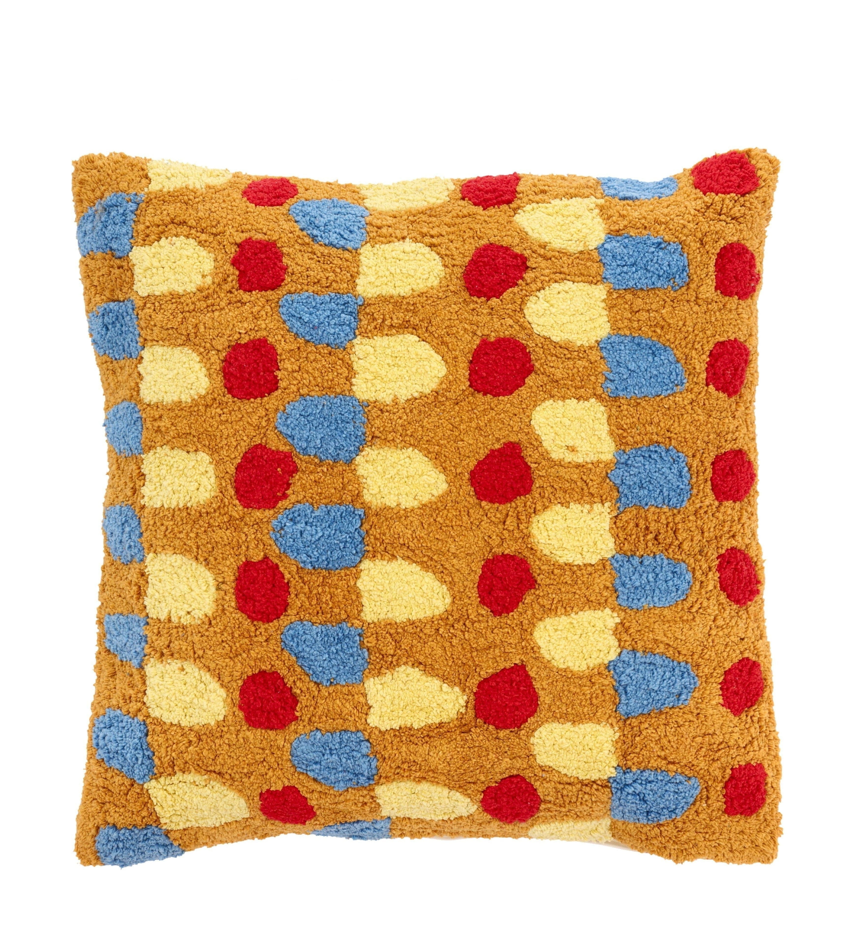 Villa Collection Styles Pushion, Brown/Red/Blue/Yellow