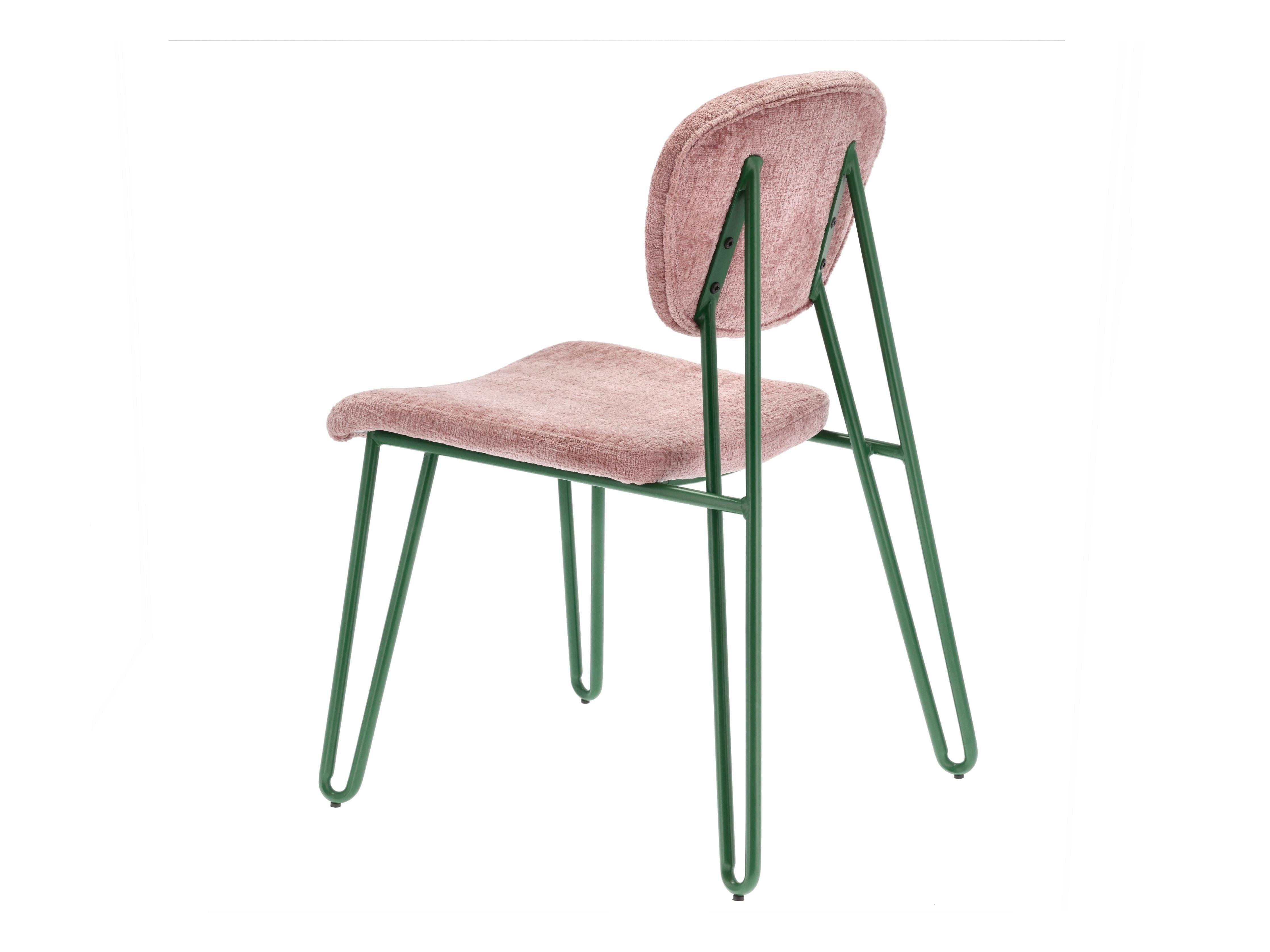 Villa samling stilar stol, grön/rosa