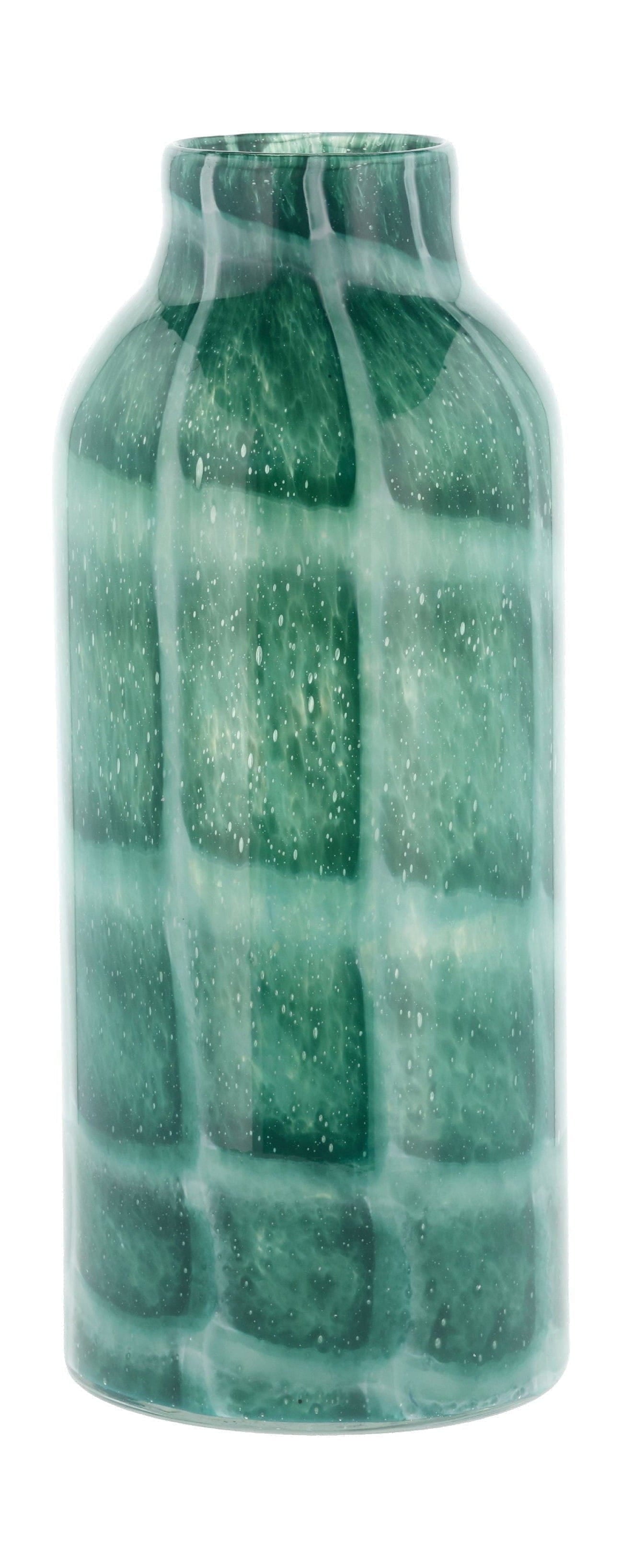 Villa -Sammlungsstil Vase, grün