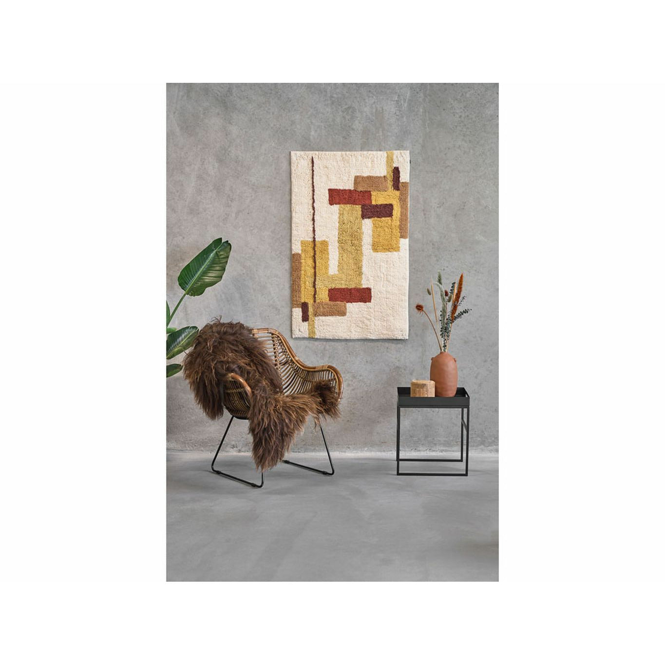 Villa Collection Rug 110x70 cm, naturlig