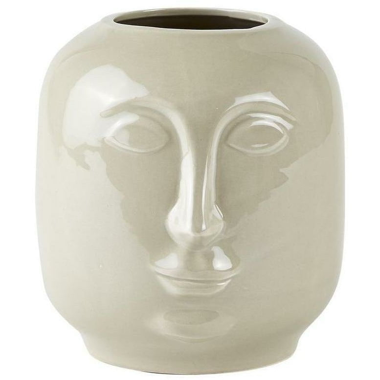 Tête de vase de collection de villa, crème