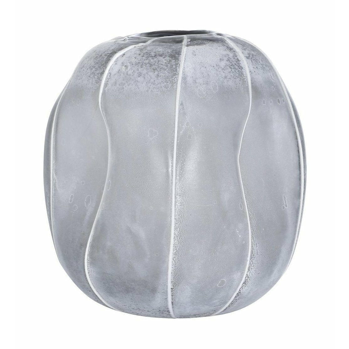 Villa collection vase fumé perle, Ø 25 cm