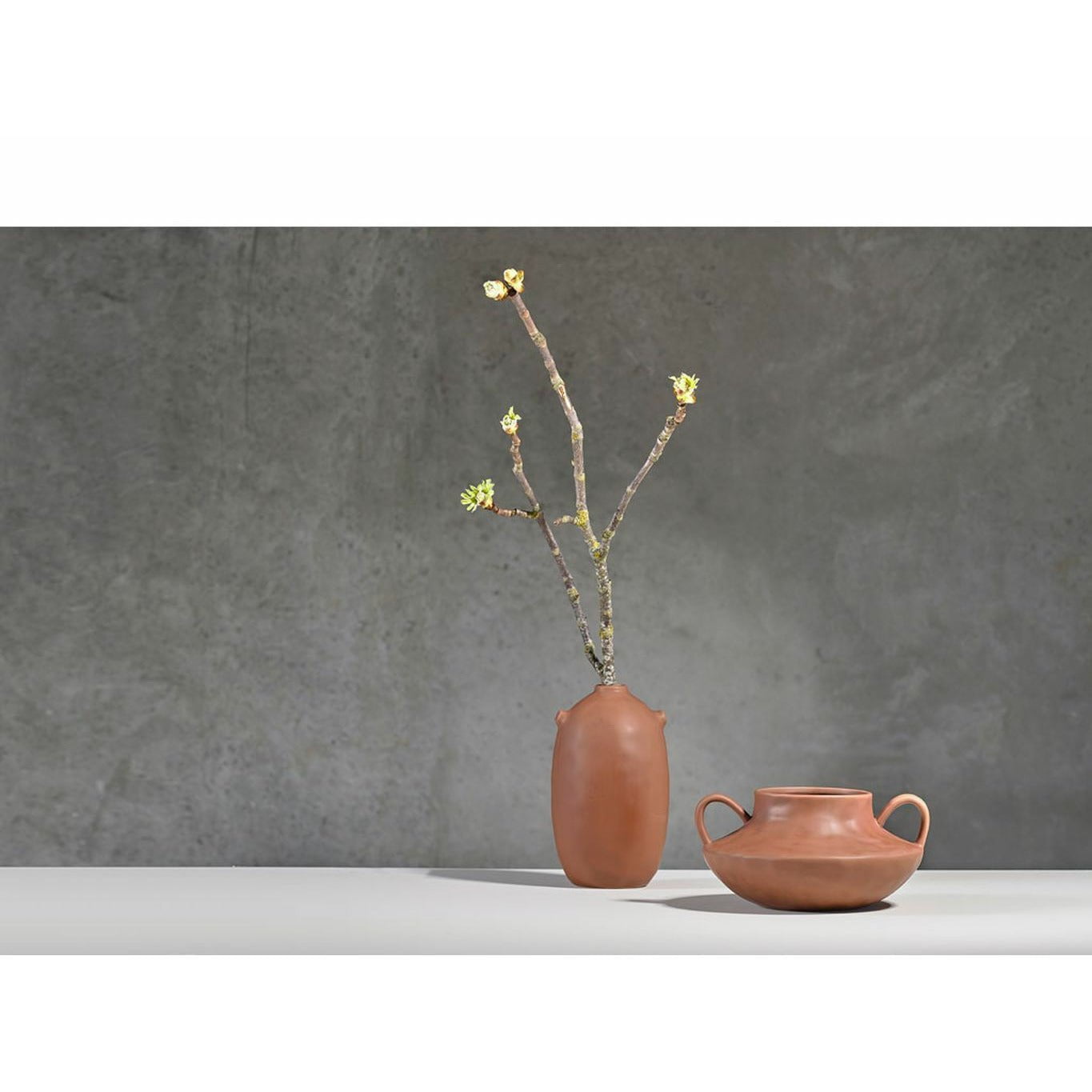 Villa Collection Vase mit Handle, 31x29x16 cm