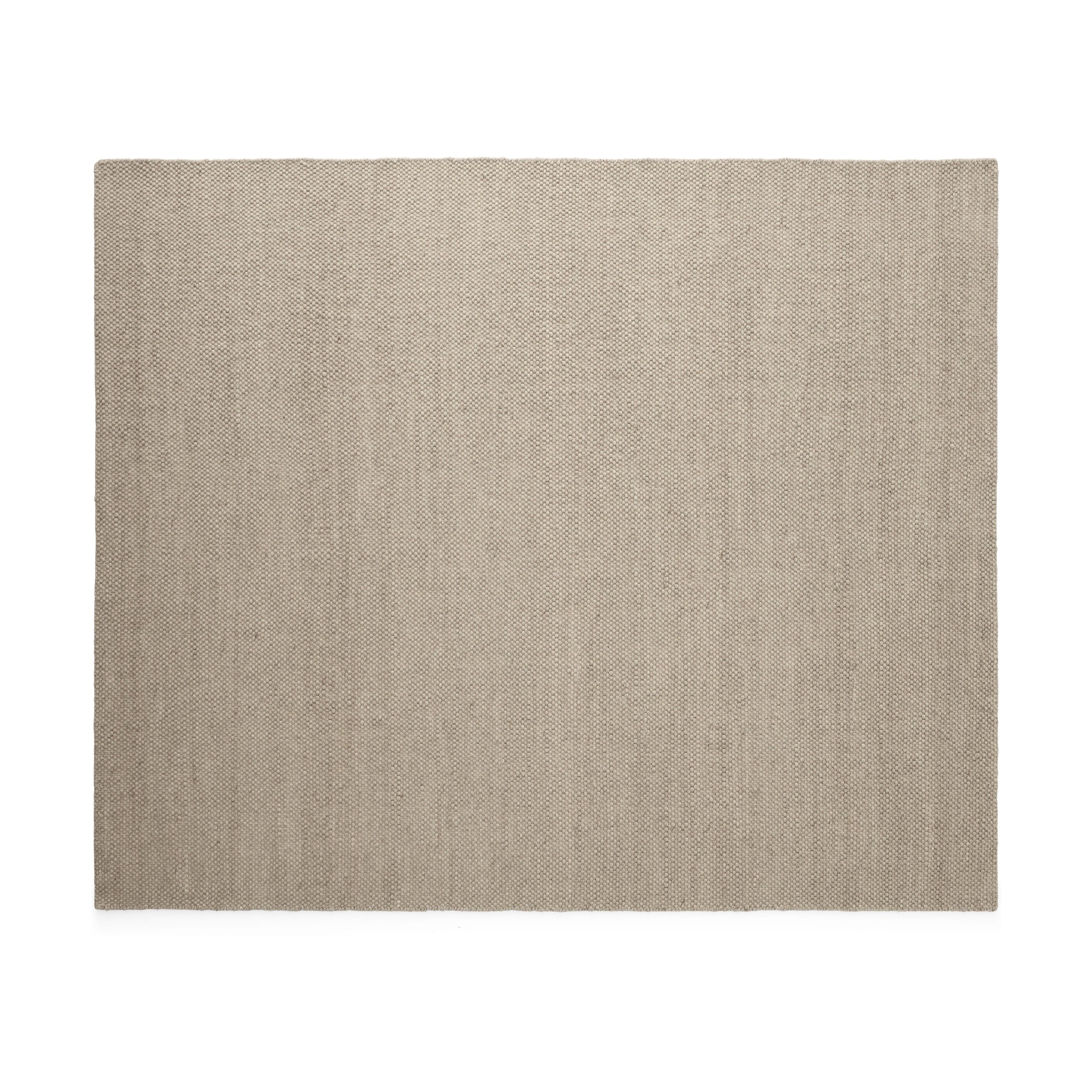 Alfombra de lana VIPP147, 400x300 cm, beige oscuro