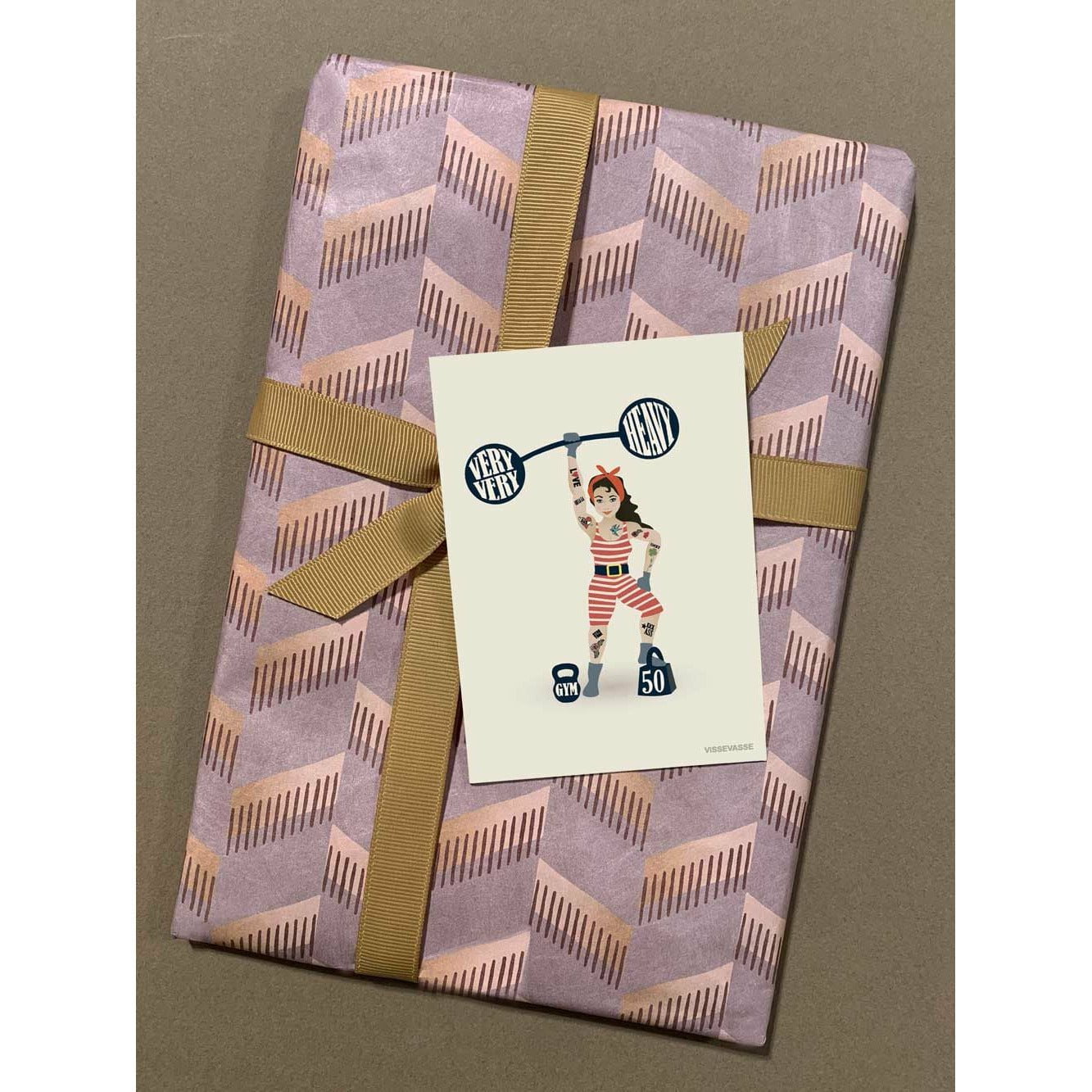 Vissevasse Birthday Girl Mini Card, A7