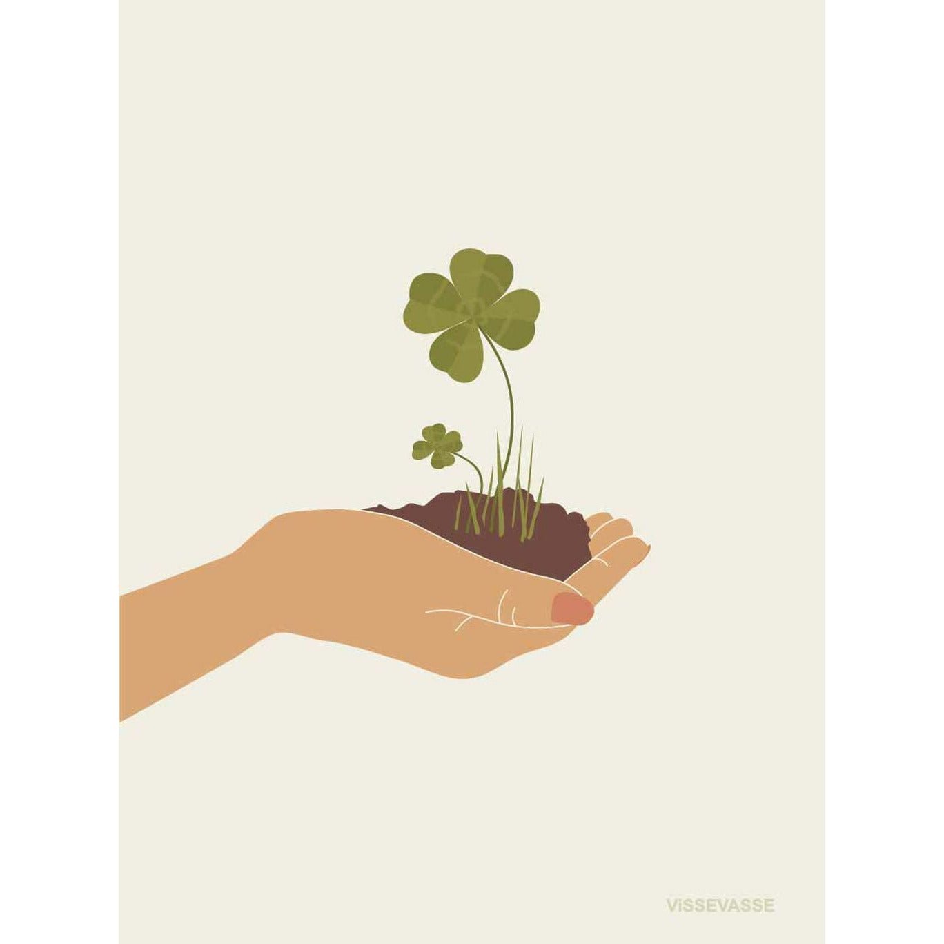 Vissevasse Grow Your Own Luck Card