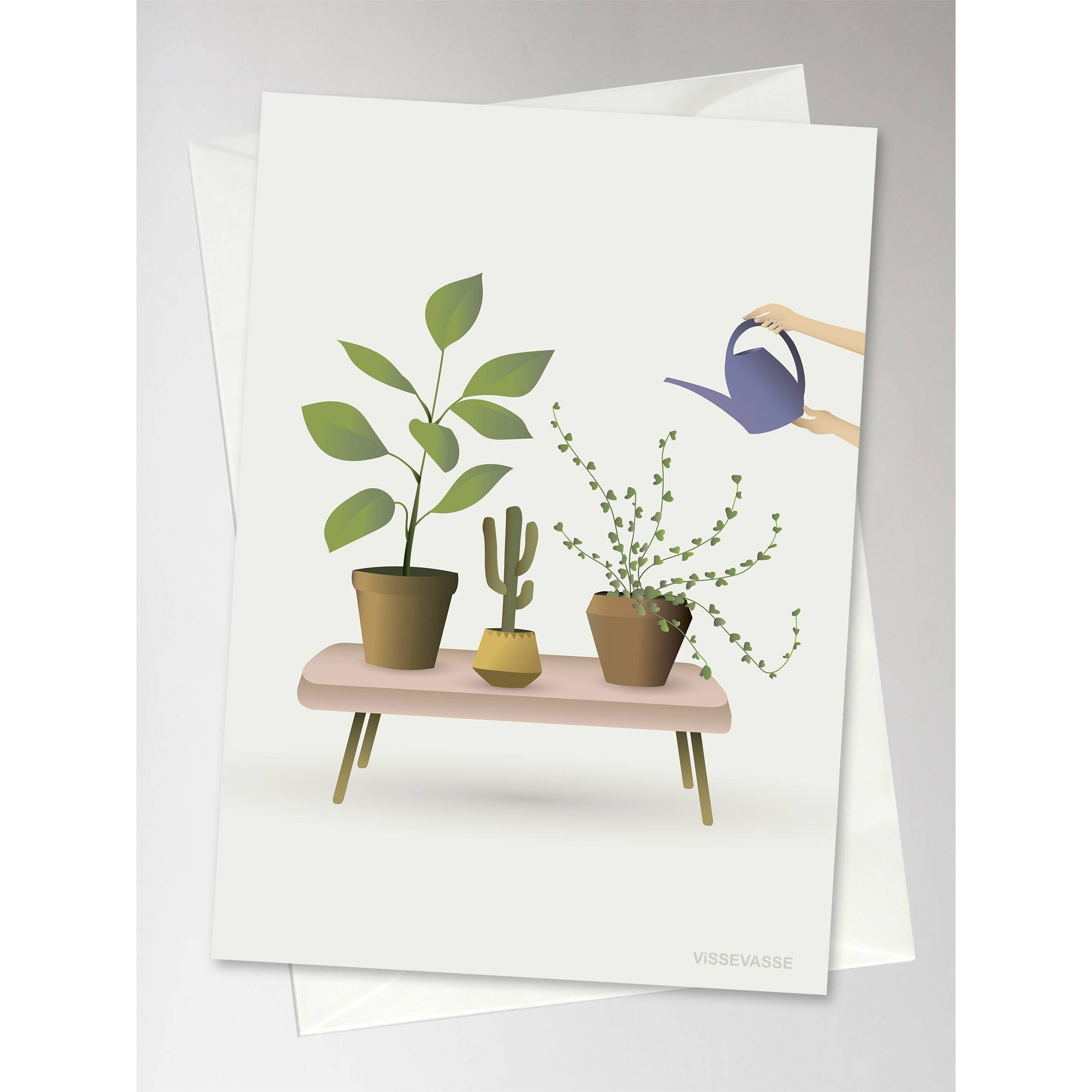 Vissevasse Culture Plants Card, 10,5x15cm