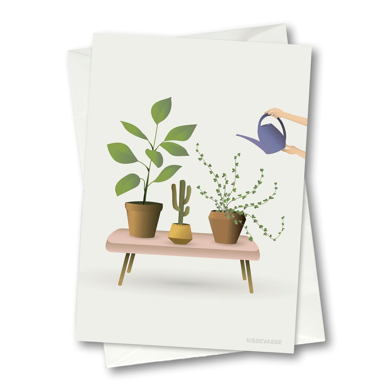 Vissevasse Culture Plants Card, 10,5x15cm