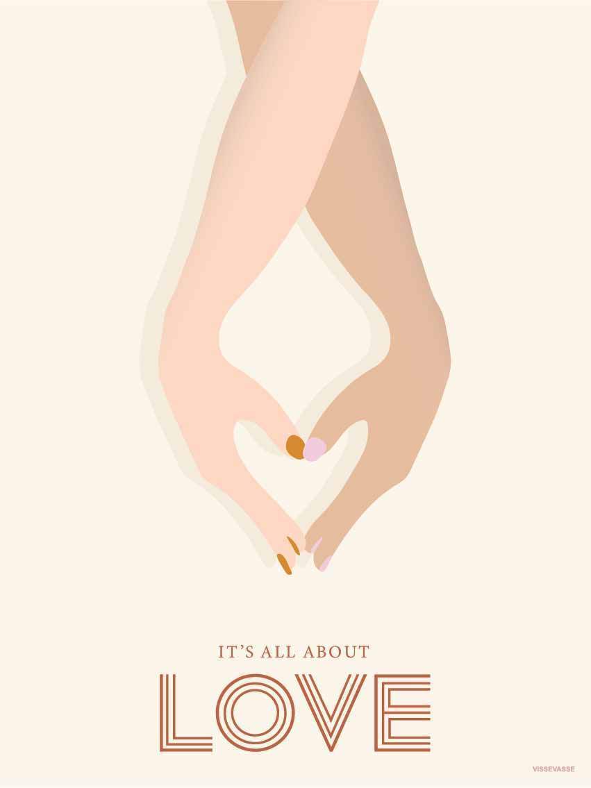 Vissevasse It's All About Love Poster